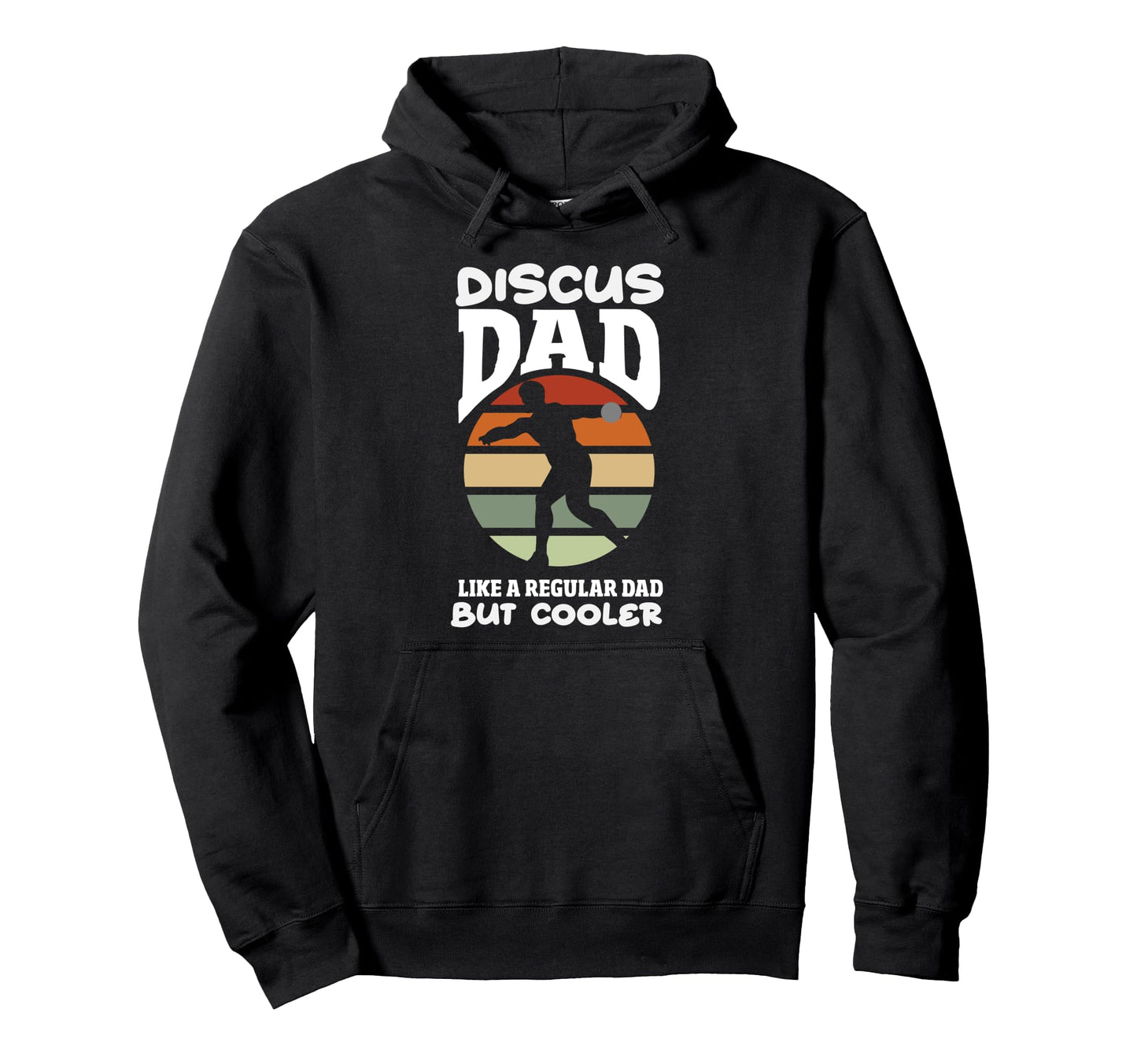Discus Dad Like Regular Dad But Cooler Hoodie - Minimalist Print Unisex - T-Shirt, Sweatshirt, Hoodie
