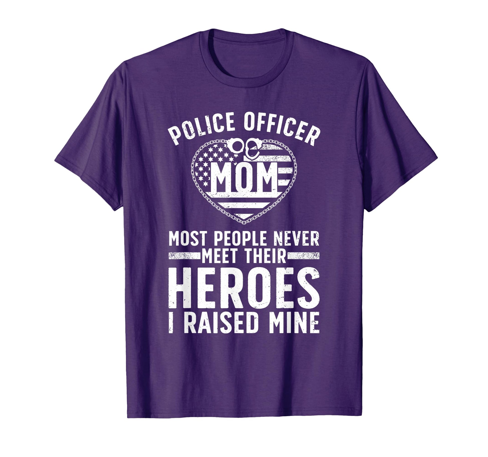 Police Officer Mom Art Mother Cop T-Shirt - Trendy Graphic Men Women - T-Shirt, Sweatshirt, Hoodie