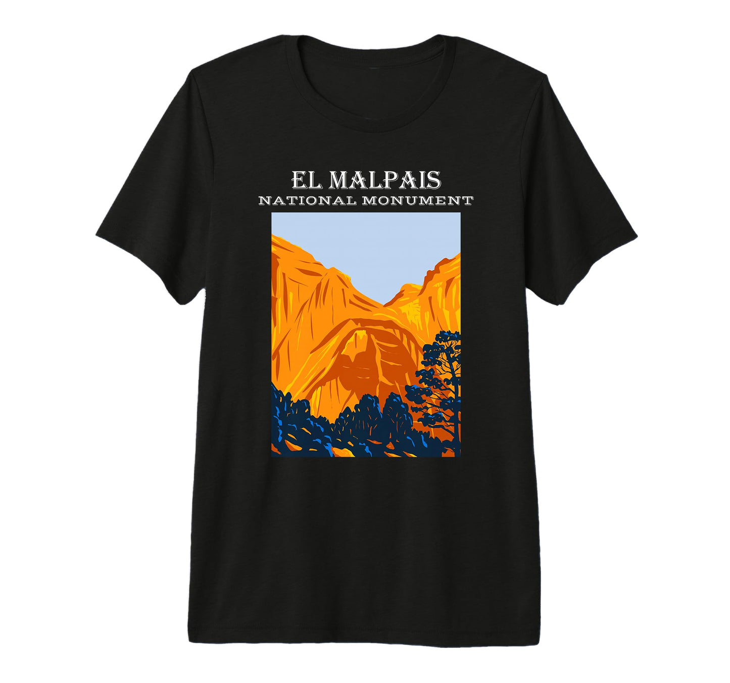 El Malpais National Monument New T-Shirt - Unique Graphic for Adults - T-Shirt, Sweatshirt, Hoodie