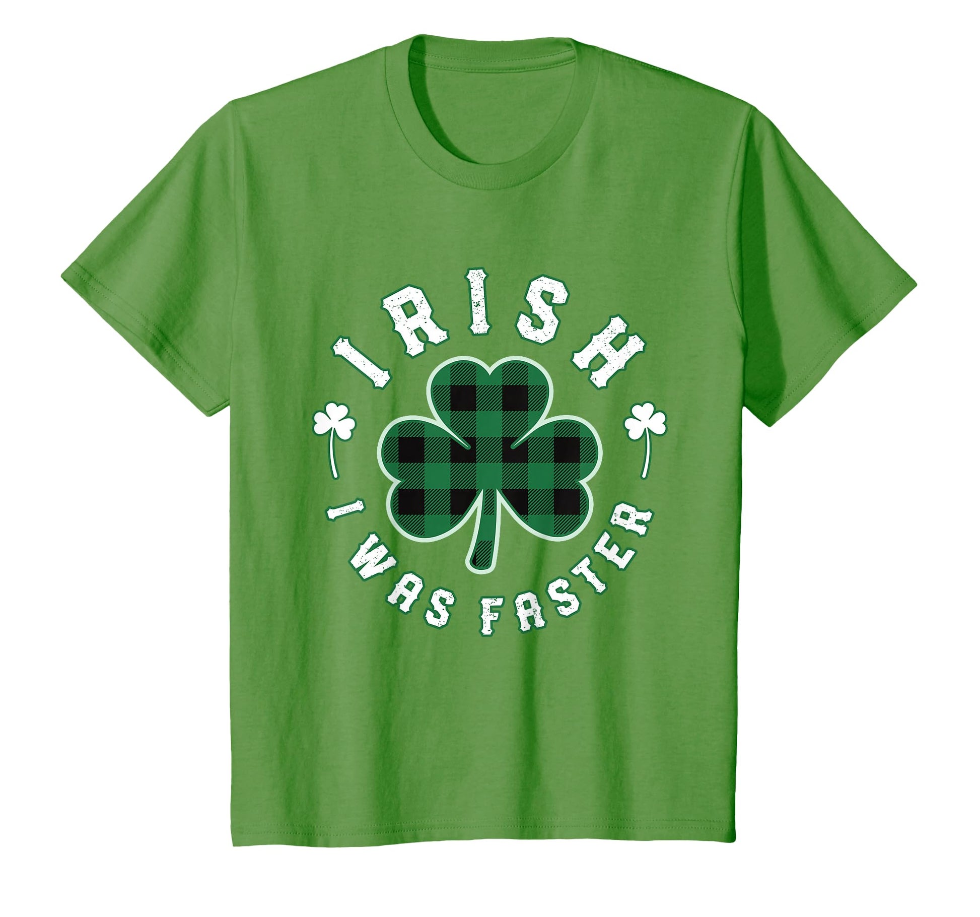 Shamrock Irish I Was Faster Runners T-Shirt - Custom Art Print for Adults - T-Shirt, Sweatshirt, Hoodie
