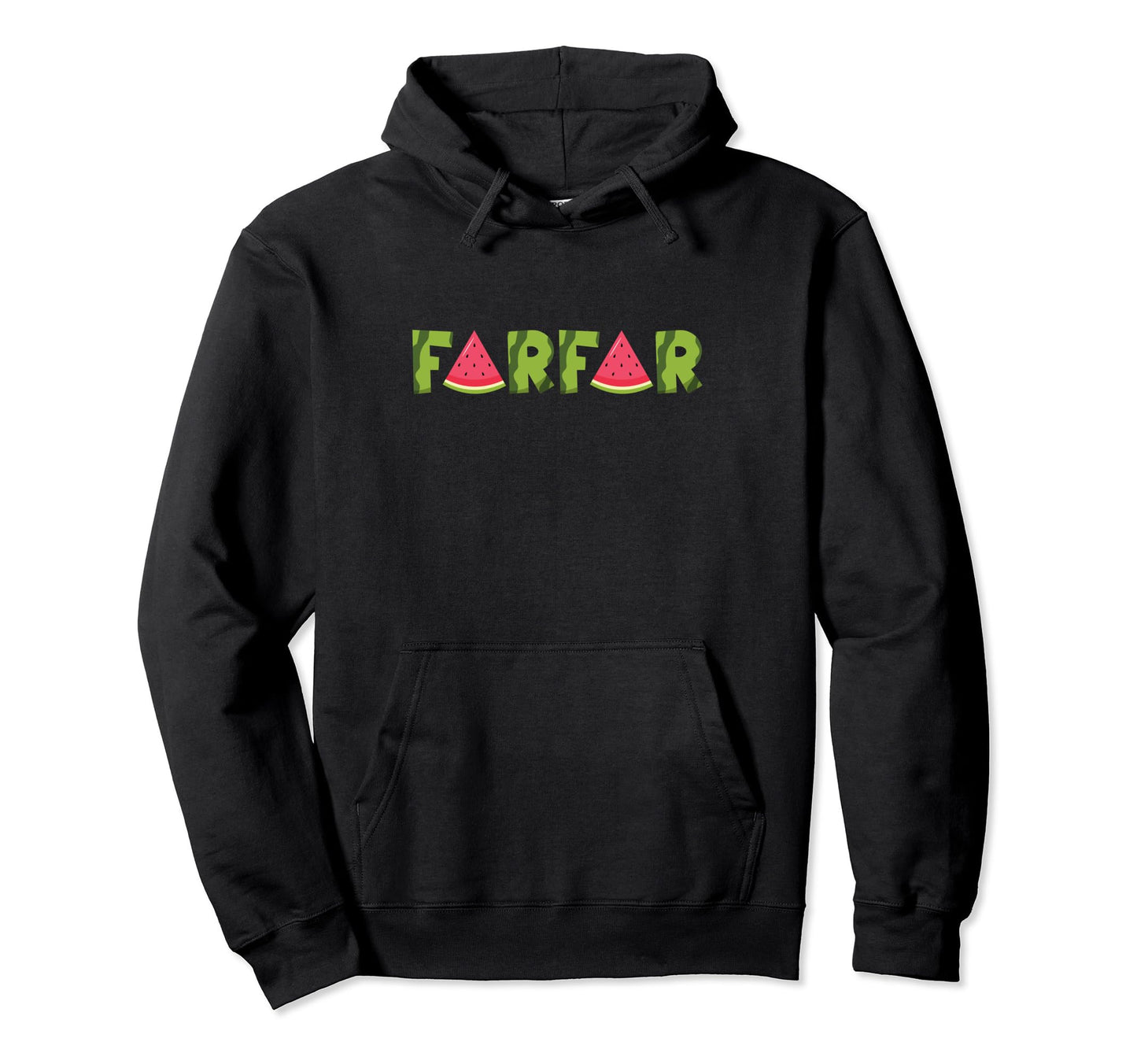 Farfar Watermelon Funny Summer Fruit Hoodie - Aesthetic Graphic for Adults - T-Shirt, Sweatshirt, Hoodie
