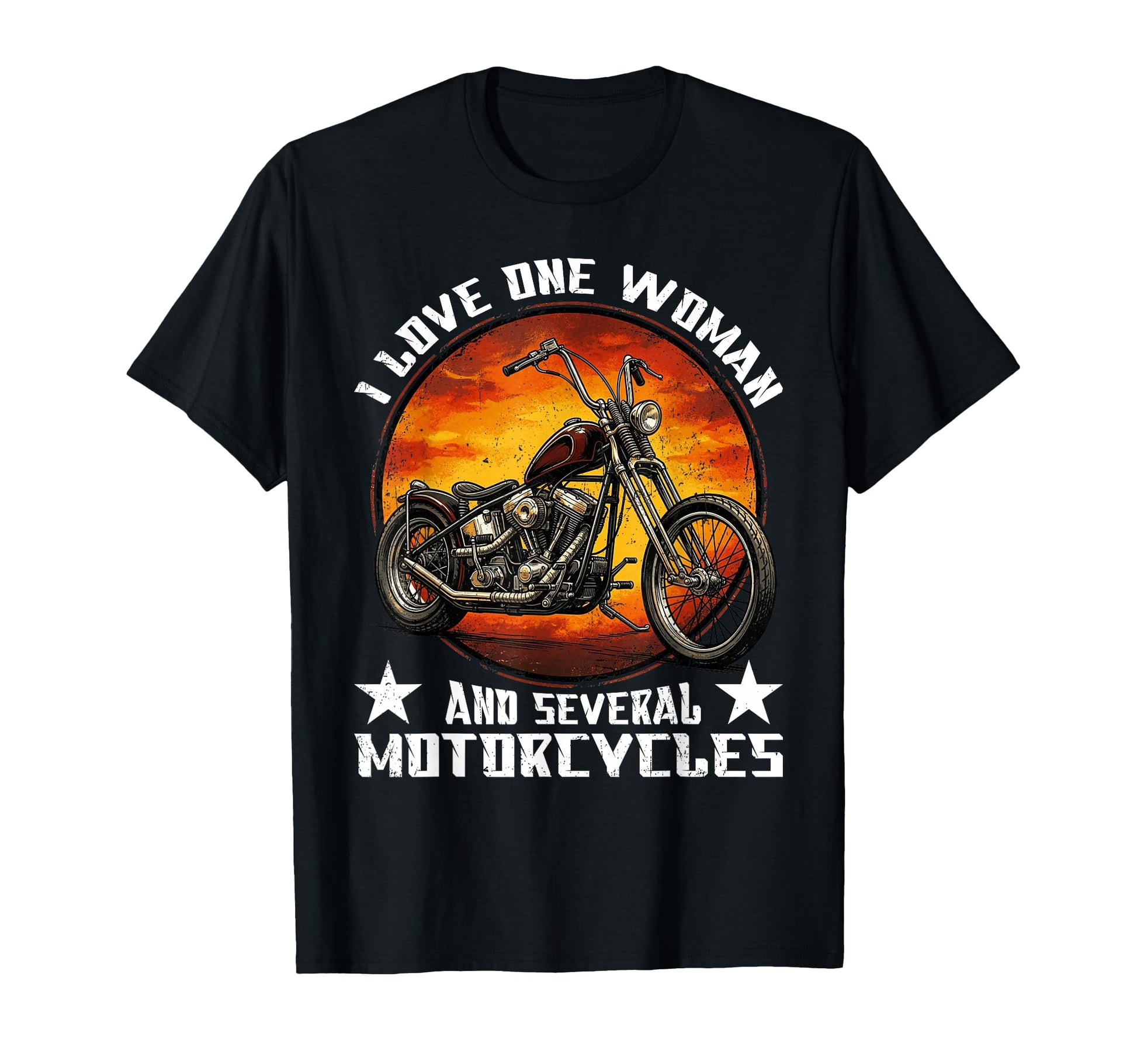 I Love One And Several Motorcycles T-Shirt - Unique Graphic Unisex - T-Shirt, Sweatshirt, Hoodie