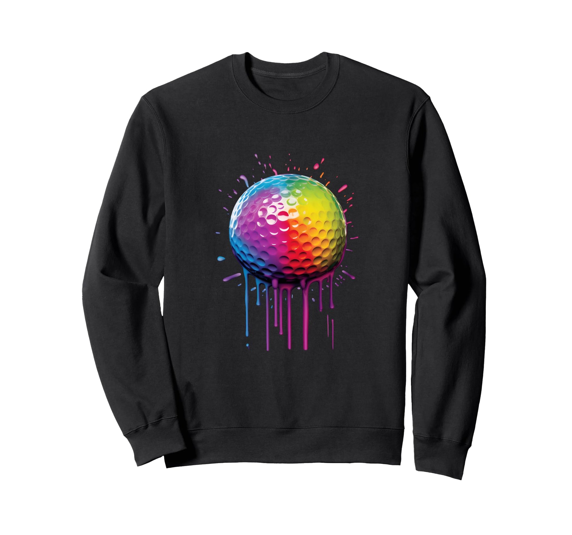 Golf Ball Lover Aesthetic Golfing Sweatshirt - Unique Graphic for Adults - T-Shirt, Sweatshirt, Hoodie