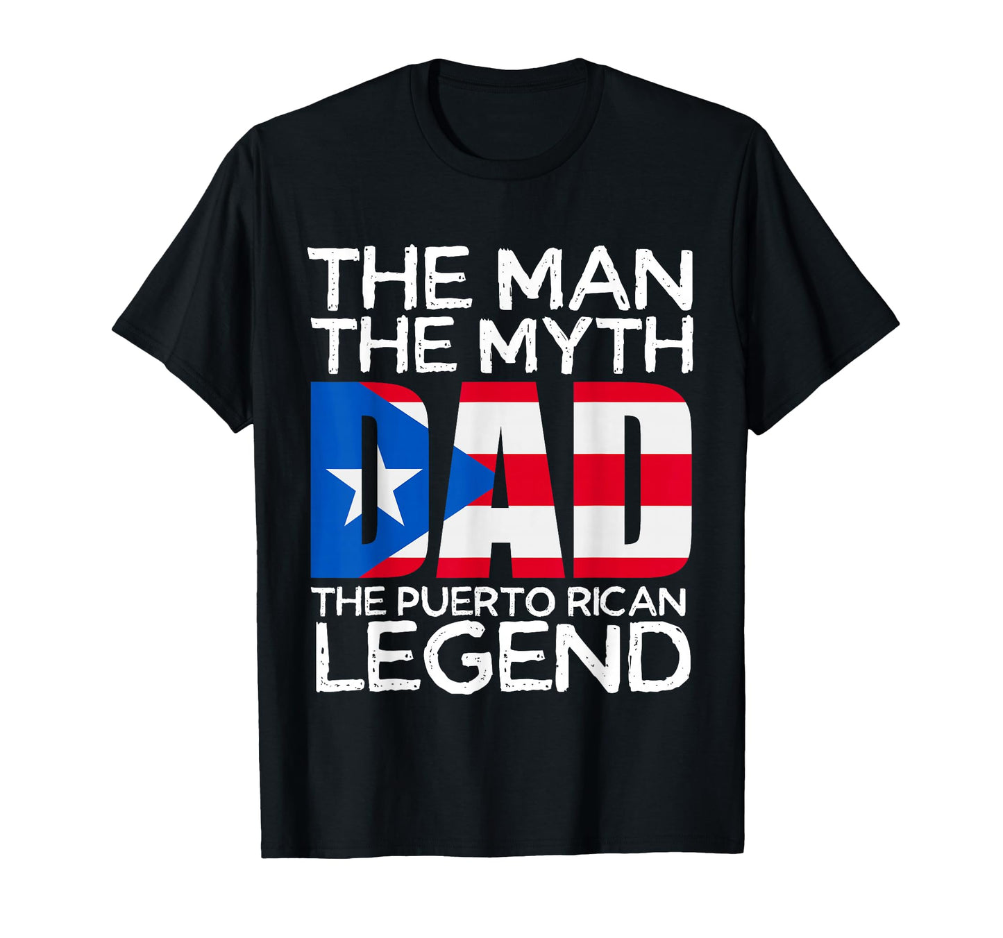 Mens Myth Puerto Rican Legend T-Shirt - Casual Everyday Wear for Adults - T-Shirt, Sweatshirt, Hoodie