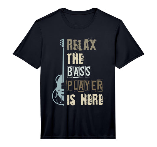 Bassist Gift Musician Bass Guitar T-Shirt - Aesthetic Graphic for Adults - T-Shirt, Sweatshirt, Hoodie