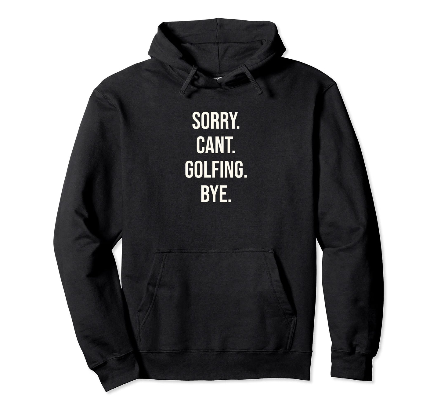 Golf Cart Golfer Costume Mens Golfing Hoodie - Custom Art Print Men Women - T-Shirt, Sweatshirt, Hoodie