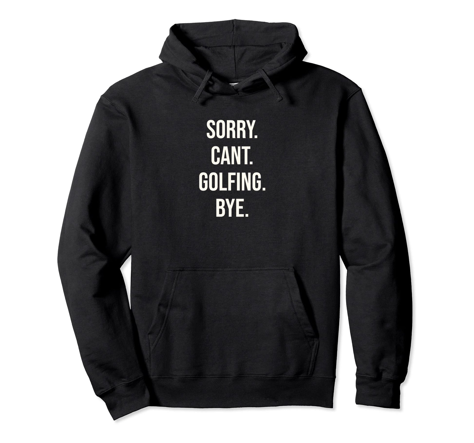 Golf Cart Golfer Costume Mens Golfing Hoodie - Custom Art Print Men Women - T-Shirt, Sweatshirt, Hoodie