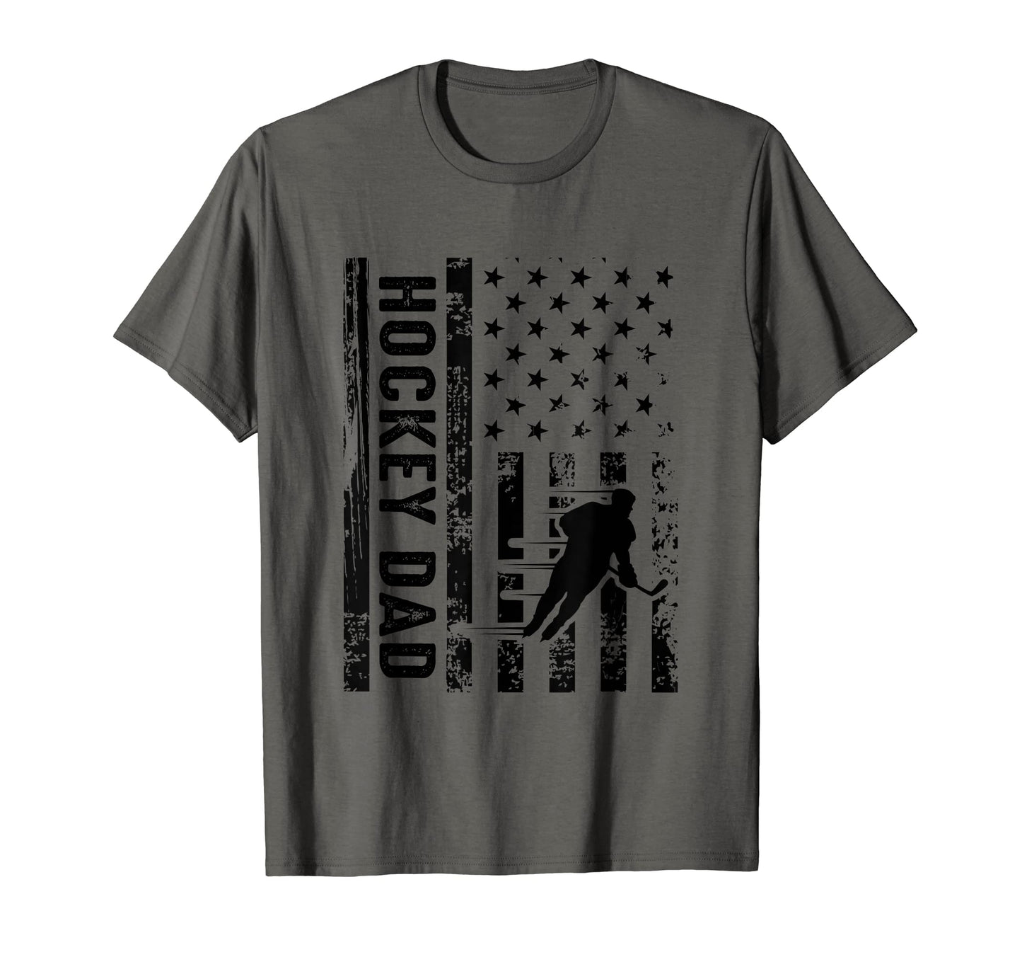 Mens Hockey Dad Gift Hockey American T-Shirt - Casual Everyday Wear Unisex - T-Shirt, Sweatshirt, Hoodie