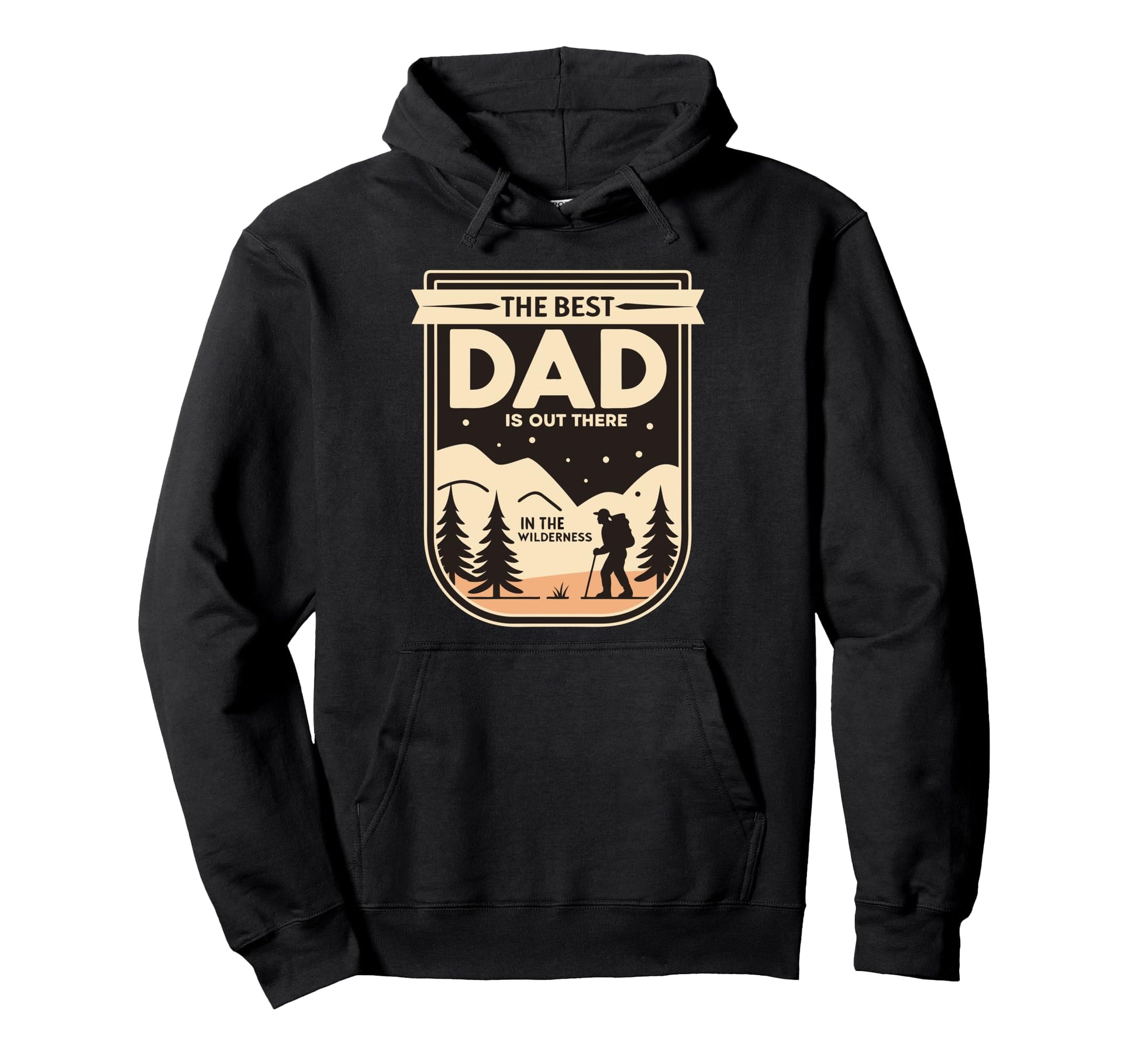 Best Dad Fathers Day Camping Hiking Dad Hoodie - Streetwear Style Unisex - T-Shirt, Sweatshirt, Hoodie
