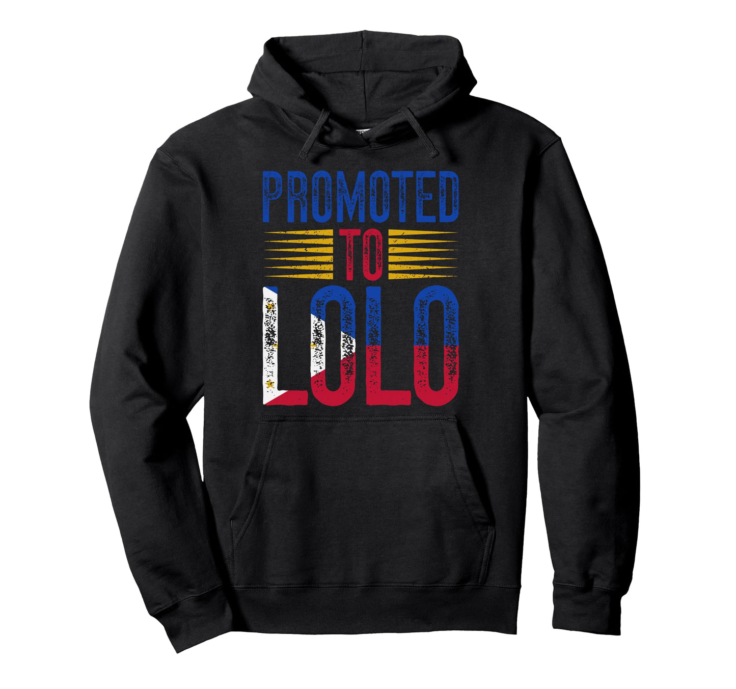 Promoted To Lolo Future Lolo Grandpa Hoodie - Fun Novelty Design Unisex - T-Shirt, Sweatshirt, Hoodie