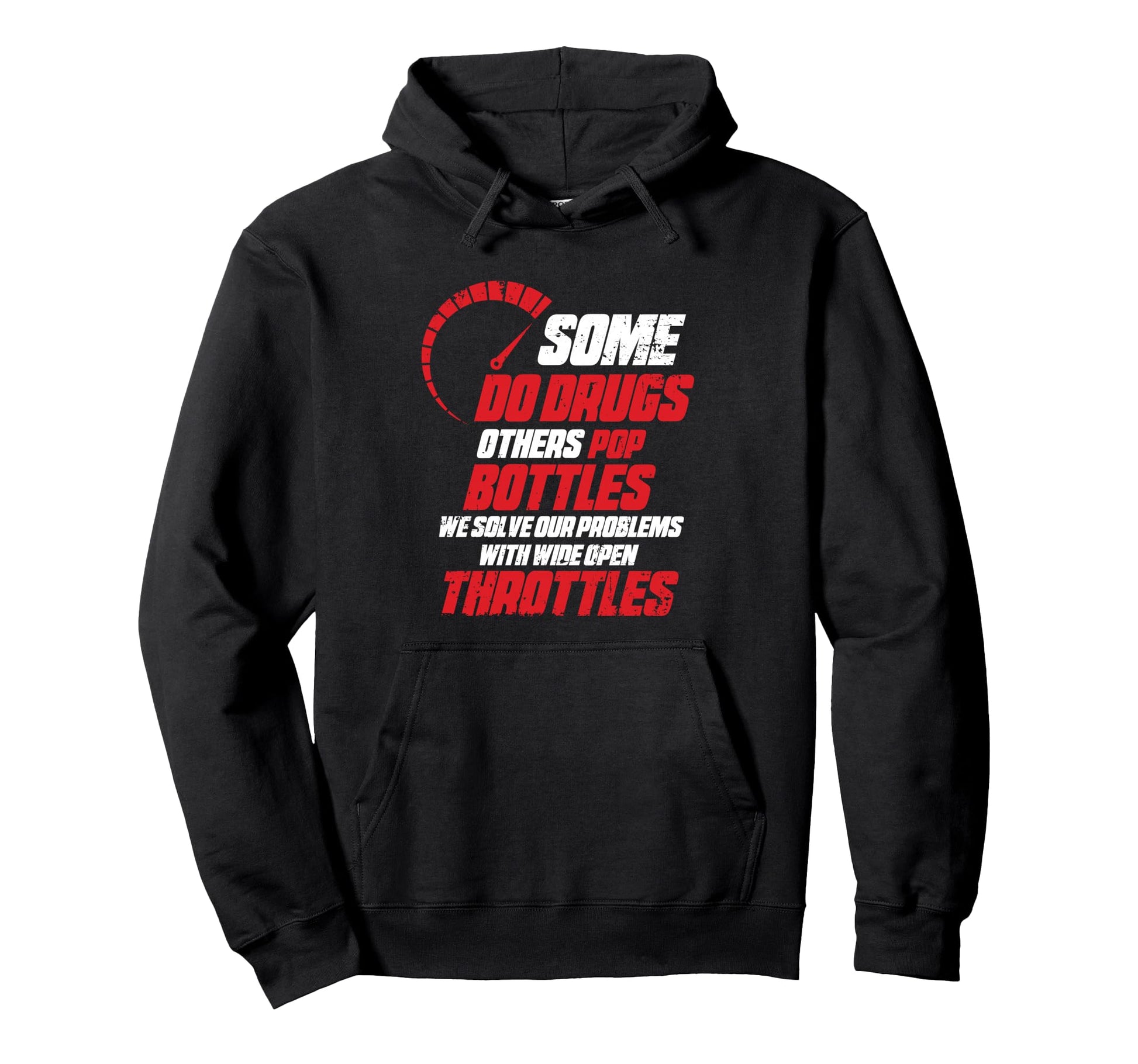 Wide Open Throttles Car Driver Hoodie - Graphic Print Unisex - T-Shirt, Sweatshirt, Hoodie