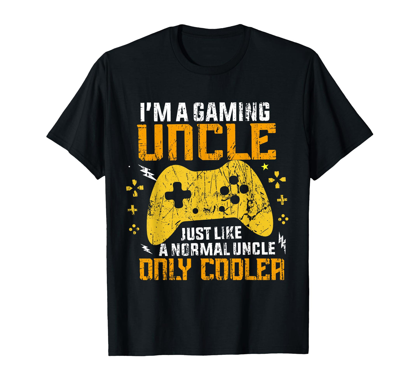 Funny Gaming Uncle Video Game Uncle T-Shirt - Graphic Print Men Women - T-Shirt, Sweatshirt, Hoodie