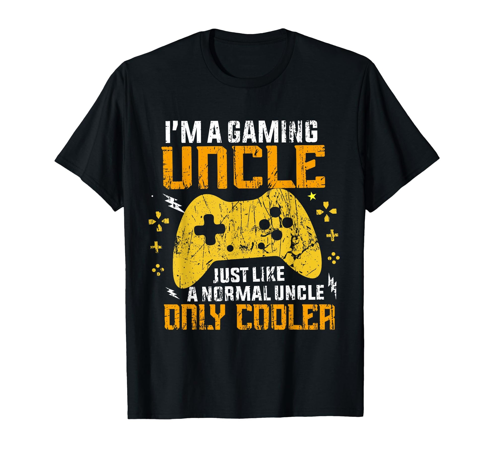 Funny Gaming Uncle Video Game Uncle T-Shirt - Graphic Print Men Women - T-Shirt, Sweatshirt, Hoodie