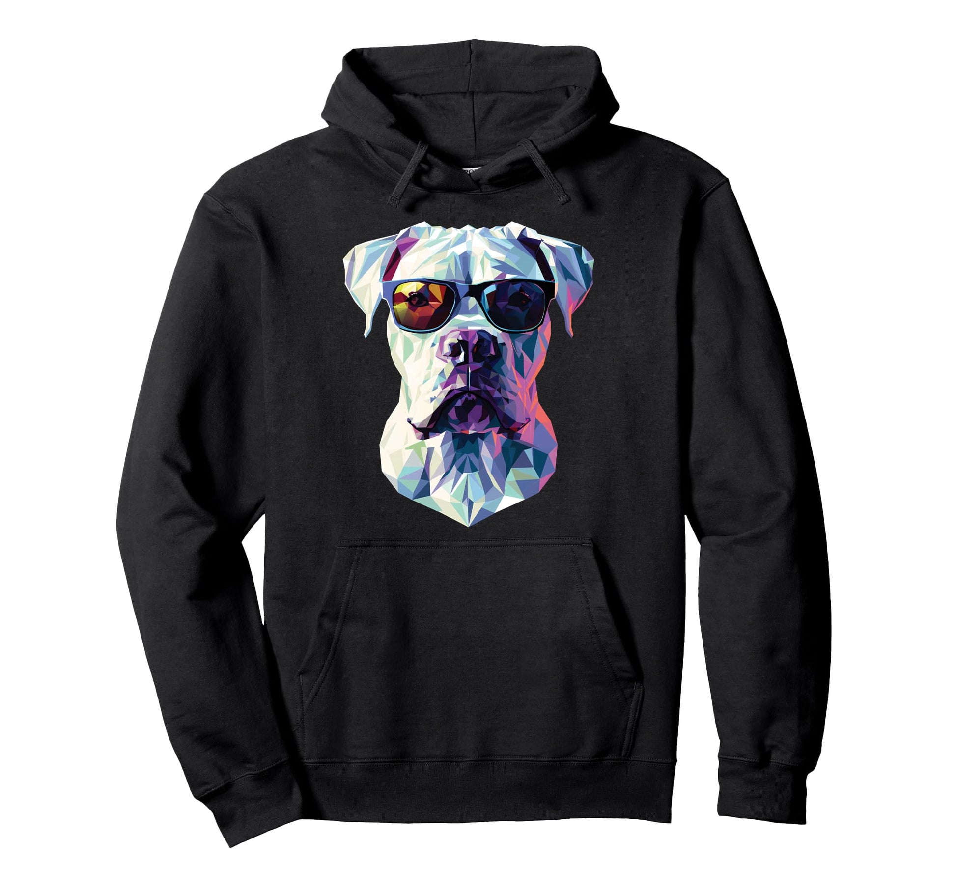 Dog Dad Mom Sunglasses Dogos Hoodie - Fun Novelty Design Men Women - T-Shirt, Sweatshirt, Hoodie