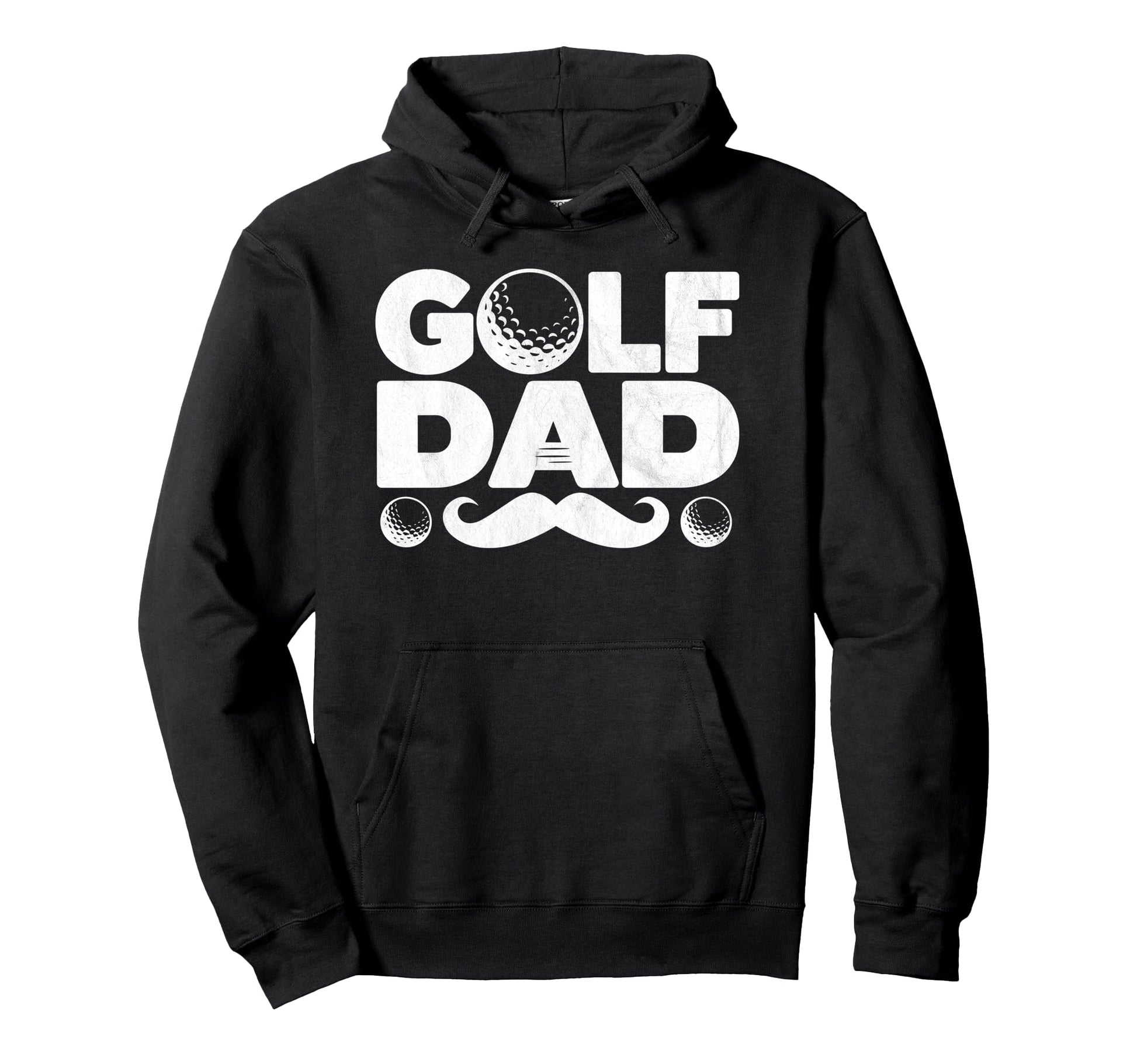 Golf Dad Funny Par Golfing Best Dad Hoodie - Custom Art Print for Adults - T-Shirt, Sweatshirt, Hoodie