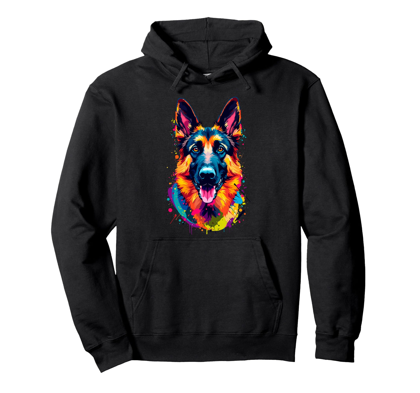 Pop Art German Shepherd Lover Dogs Hoodie - Aesthetic Graphic Men Women - T-Shirt, Sweatshirt, Hoodie
