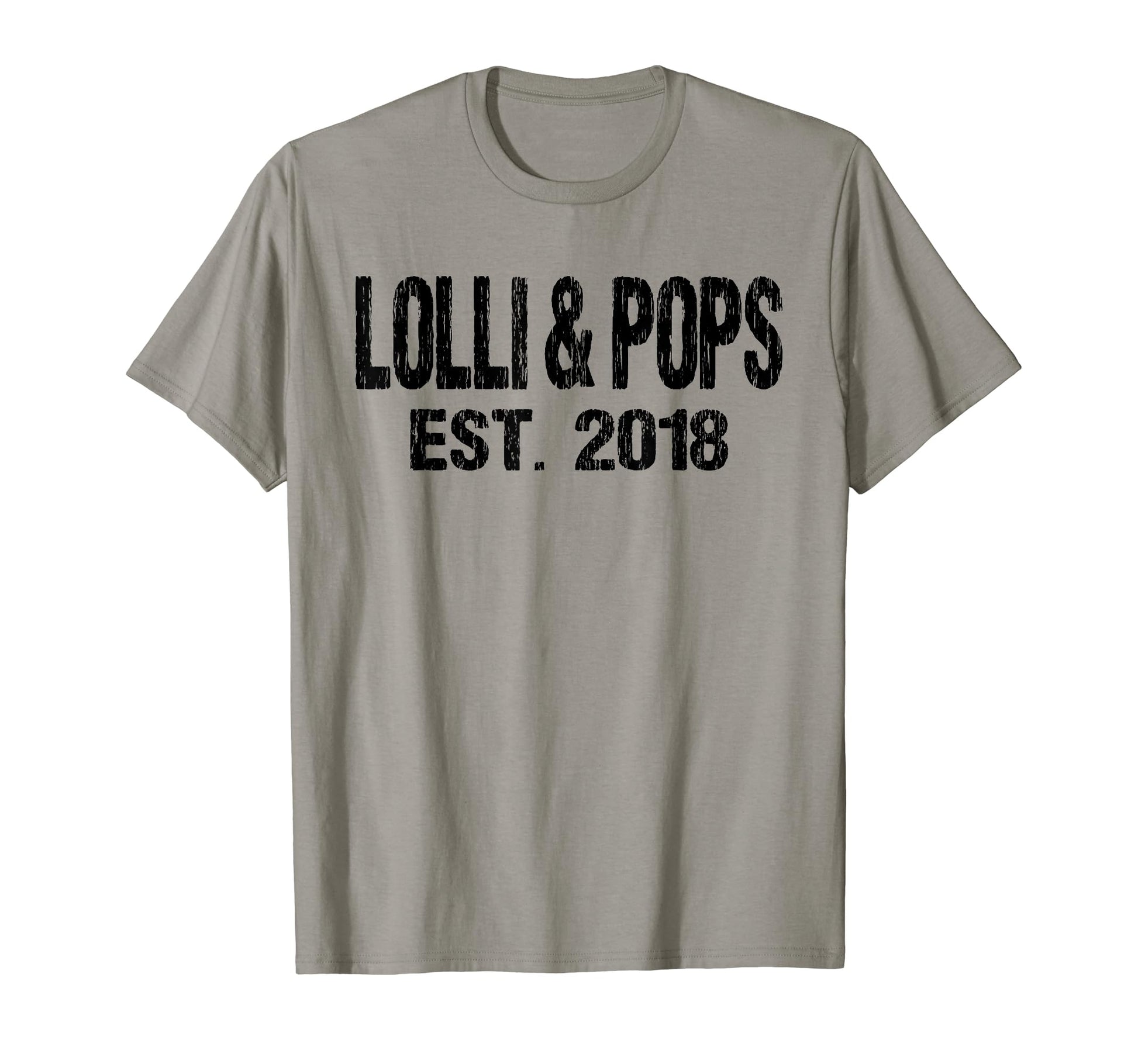 Lolli And Pops Est 2018 Grandmother T-Shirt - Aesthetic Graphic Men Women - T-Shirt, Sweatshirt, Hoodie
