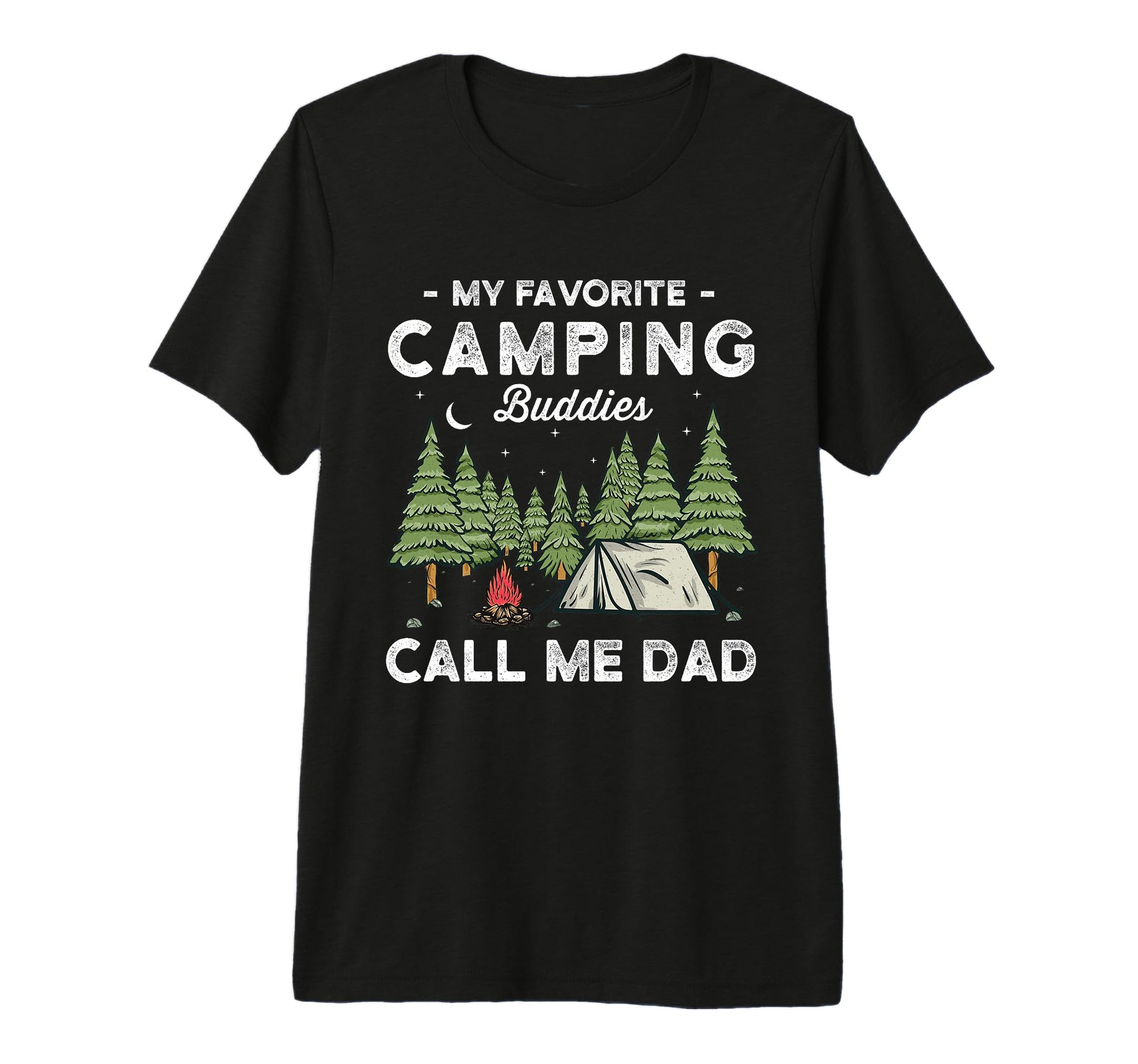 My Favorite Camping Buddies Call Me Dad T-Shirt - Aesthetic Graphic Unisex - T-Shirt, Sweatshirt, Hoodie