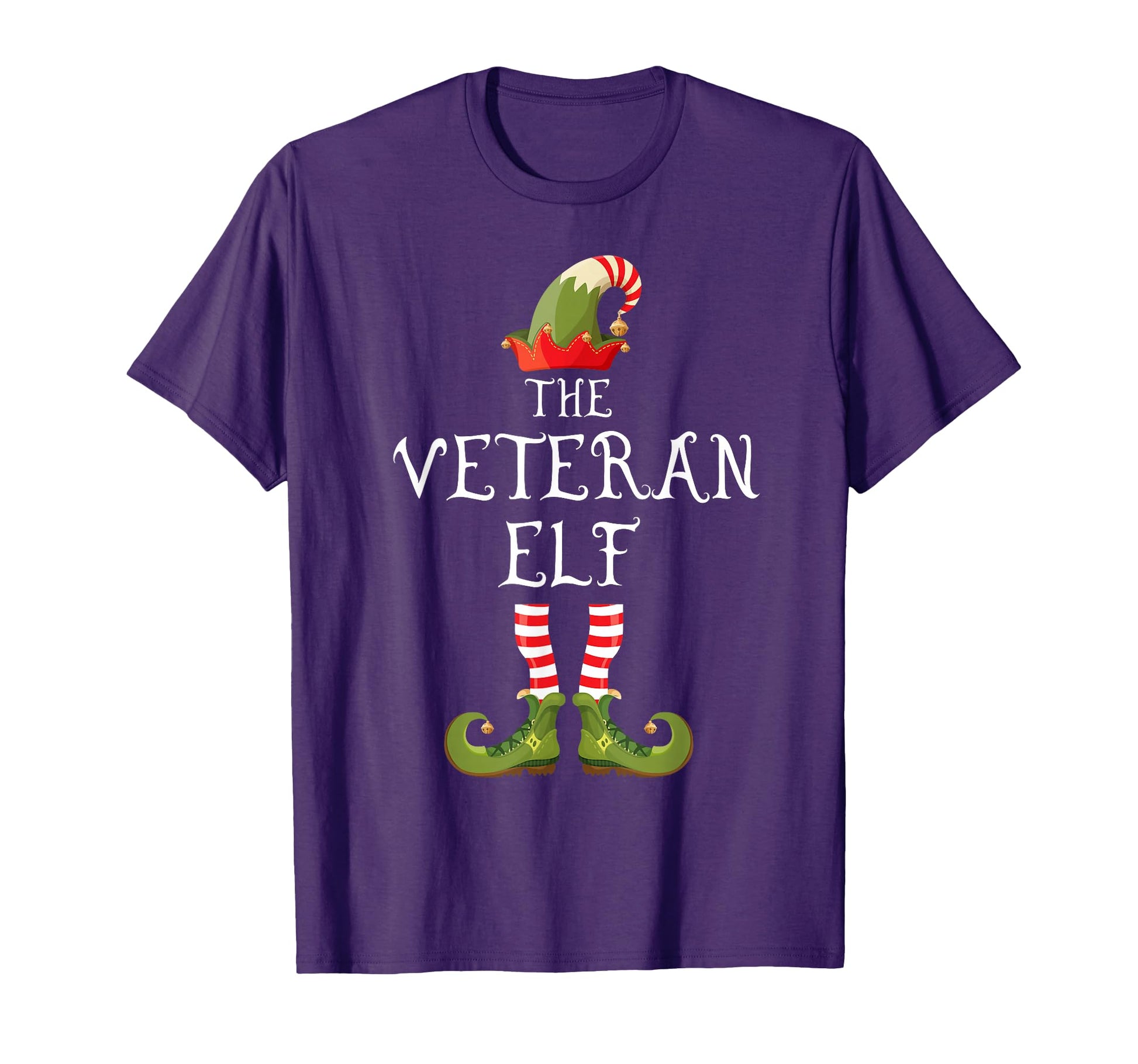 Veteran Elf Family Matching Group Us Army T-Shirt - Novelty Apparel Unisex - T-Shirt, Sweatshirt, Hoodie