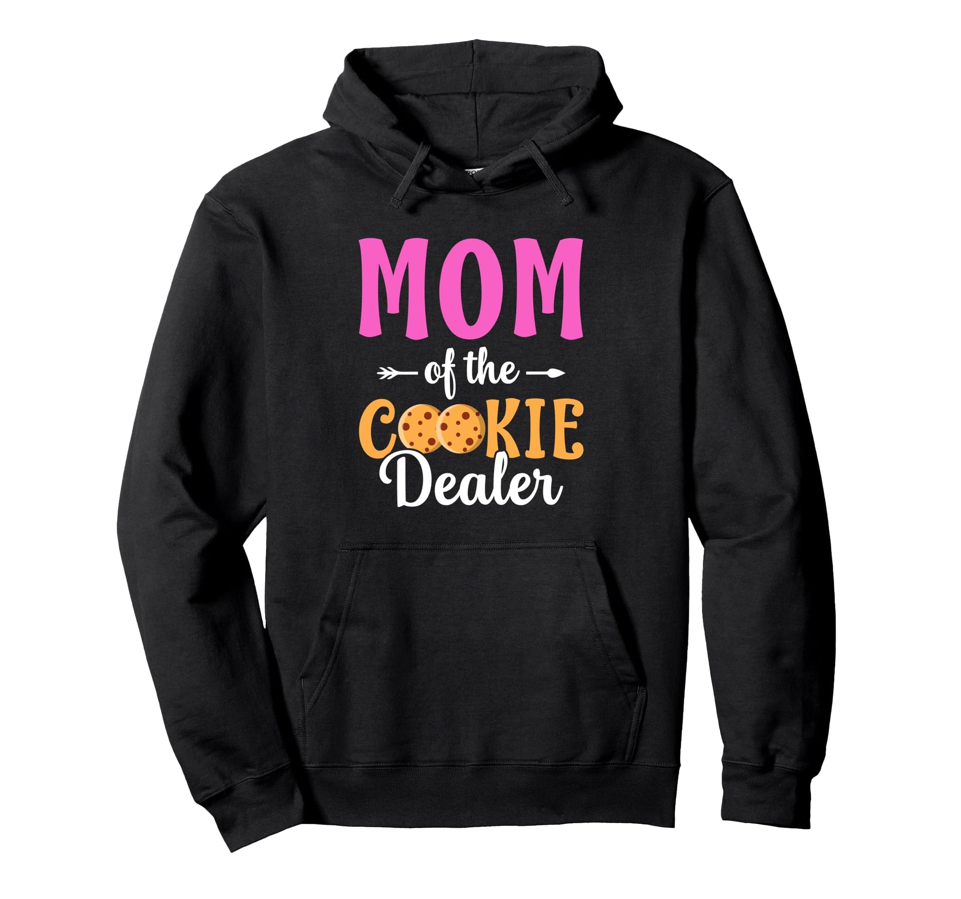 Womens Mom Cookie Dealer Scout Leader Hoodie - Graphic Print Men Women - T-Shirt, Sweatshirt, Hoodie