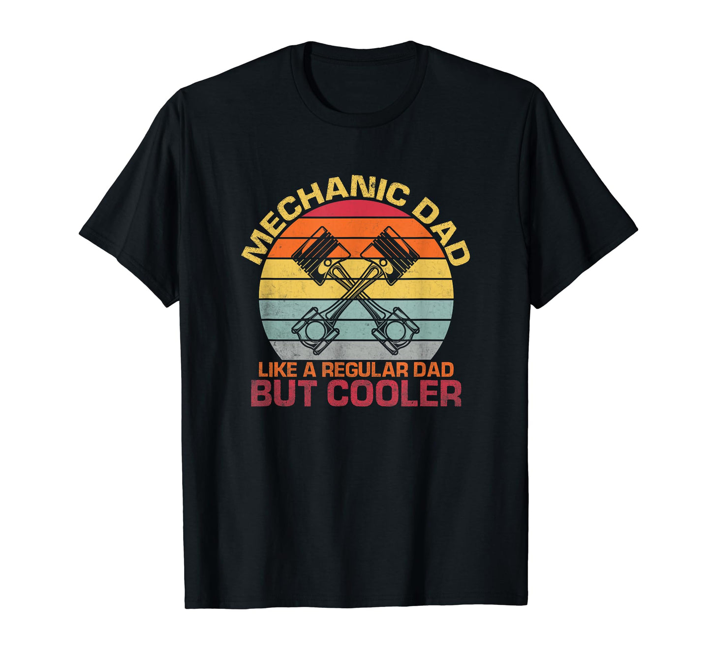 Mechanic Dad Car Motorcycle Aircraft T-Shirt - Casual Everyday Wear Unisex - T-Shirt, Sweatshirt, Hoodie