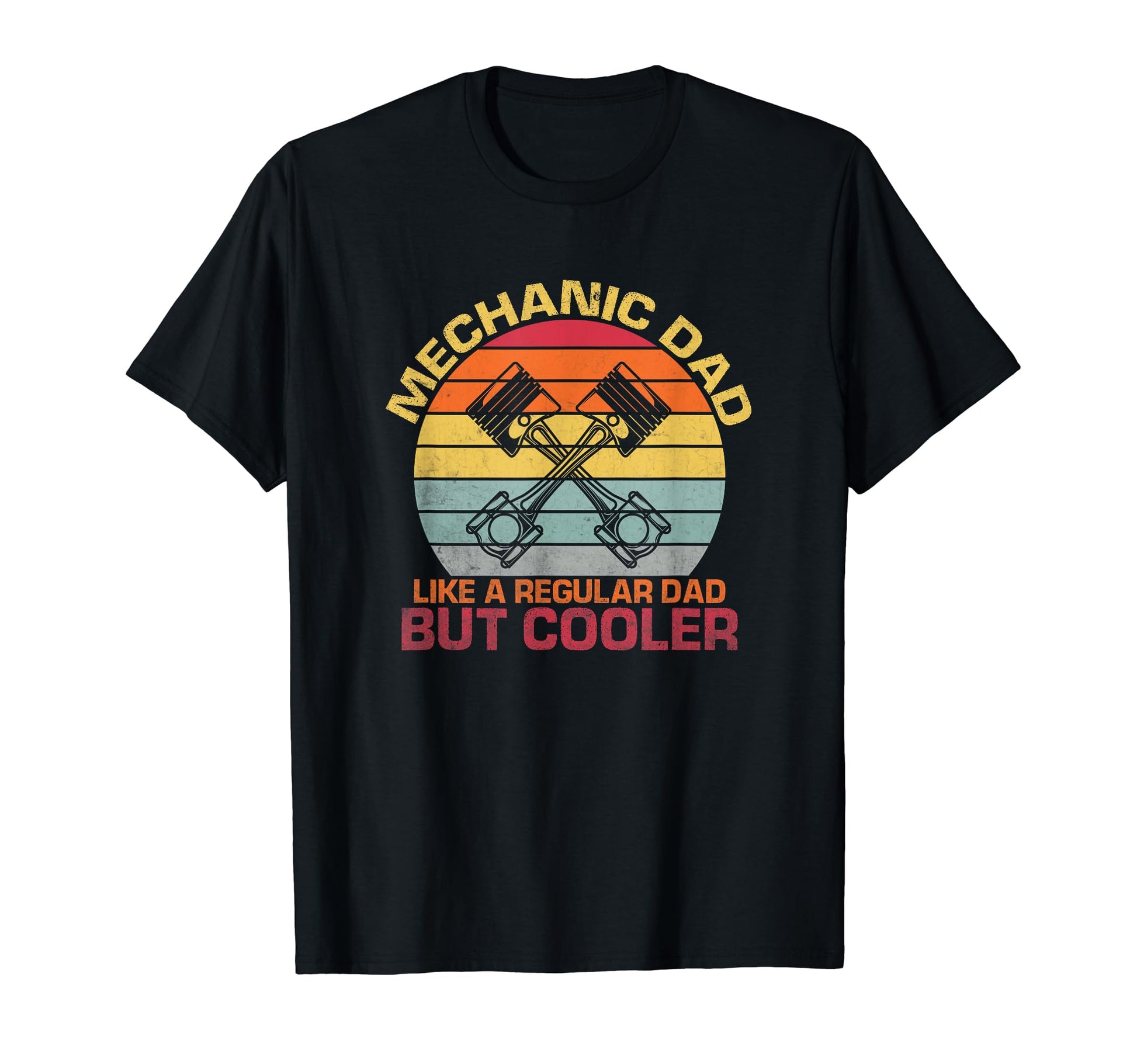 Mechanic Dad Car Motorcycle Aircraft T-Shirt - Casual Everyday Wear Unisex - T-Shirt, Sweatshirt, Hoodie