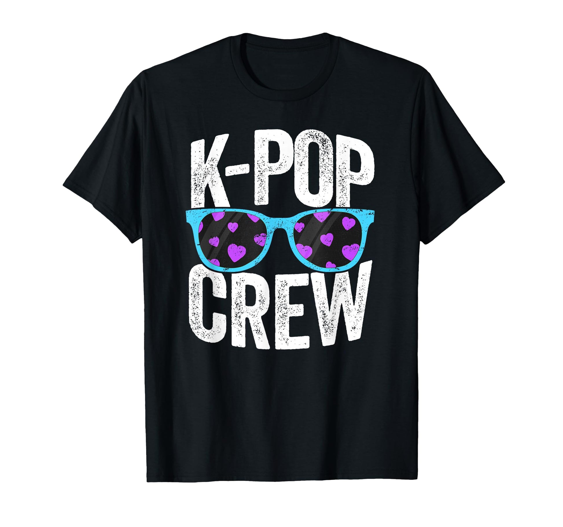 K Pop Crew K Pop Korean Korea Band T-Shirt - Minimalist Print for Adults - T-Shirt, Sweatshirt, Hoodie