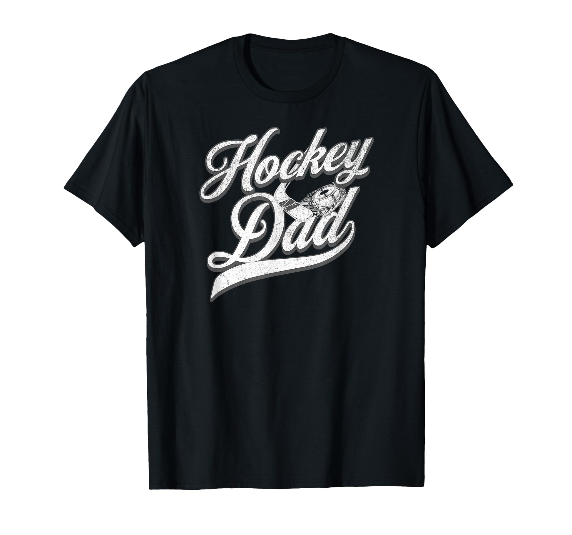 Hockey Dad American Ice Hockey Game T-Shirt - Minimalist Print for Adults - T-Shirt, Sweatshirt, Hoodie