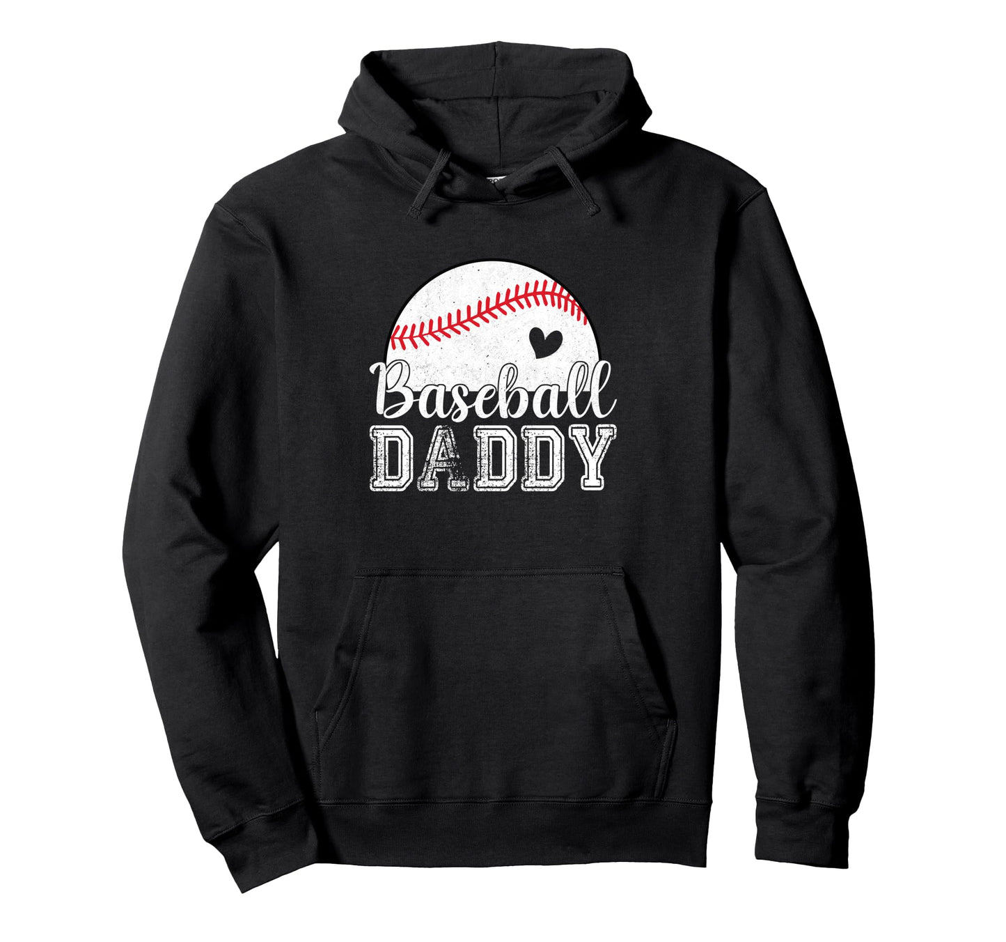 Baseball Daddy Gifts Fathers Day Hoodie - Custom Art Print for Adults - T-Shirt, Sweatshirt, Hoodie