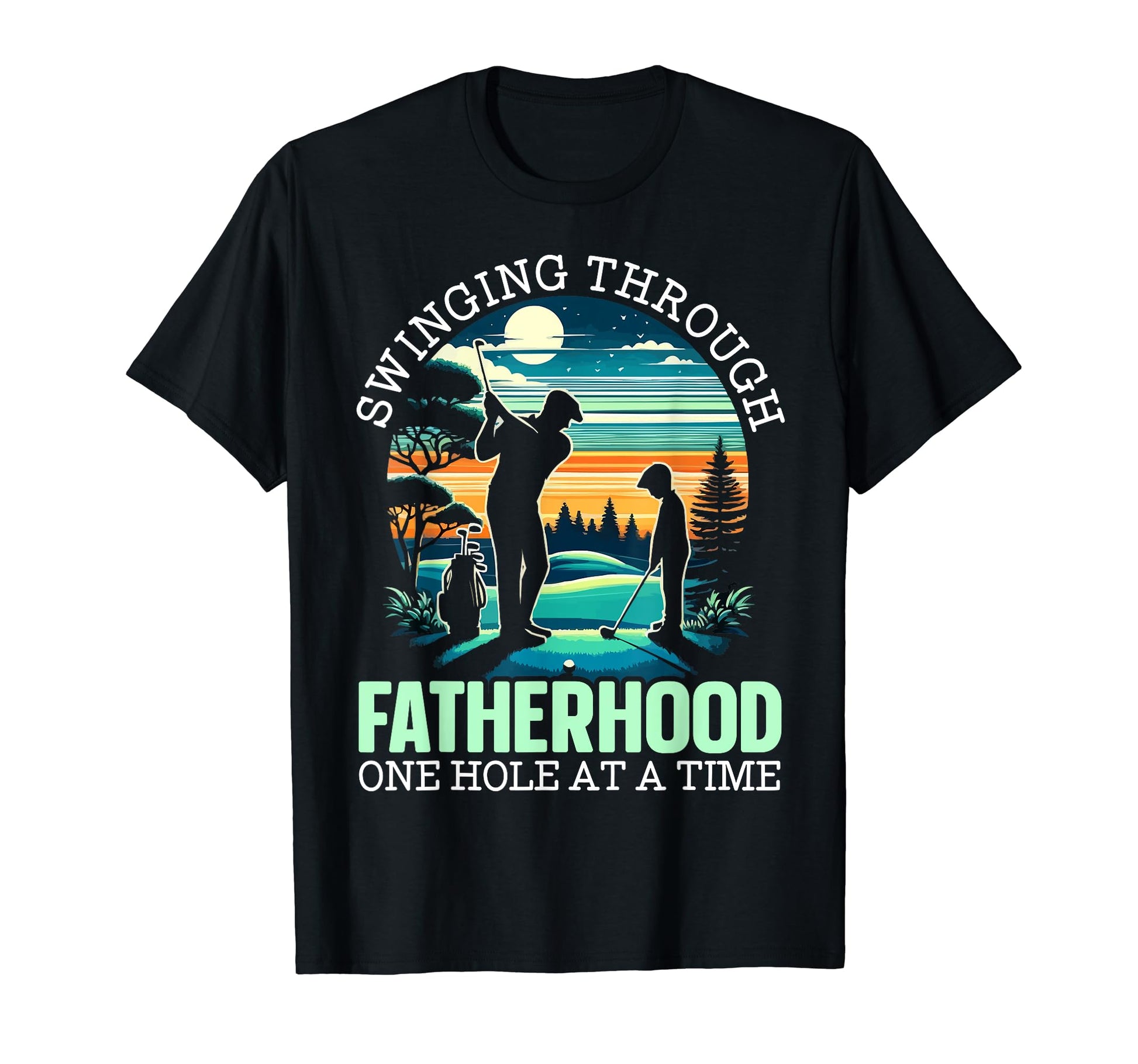Fathers Day Golf Player Golfer T-Shirt - Casual Everyday Wear for Adults - T-Shirt, Sweatshirt, Hoodie