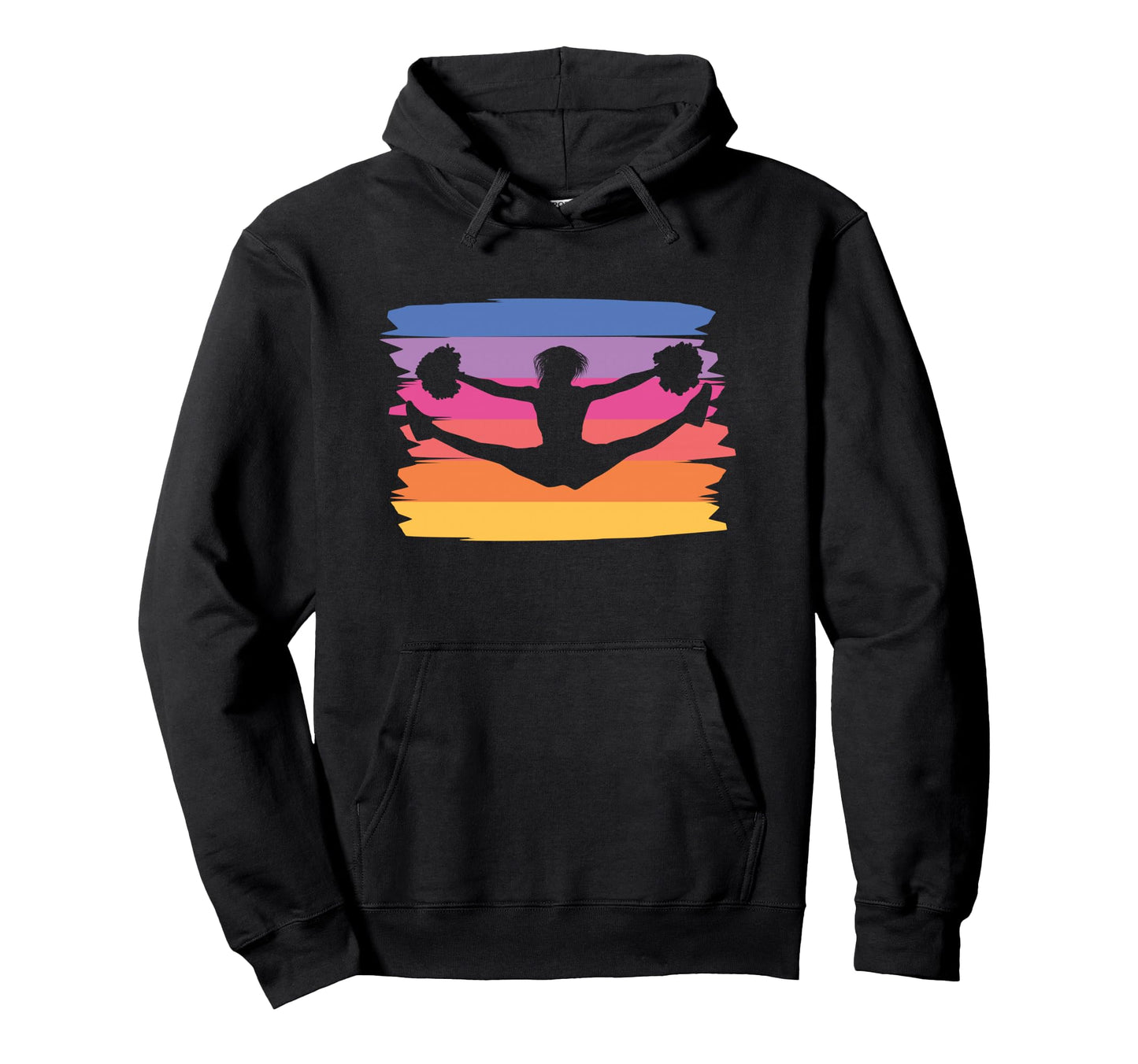 Cheerleader Cheer Mom Love Cheerleading Hoodie - Trendy Graphic Unisex - T-Shirt, Sweatshirt, Hoodie