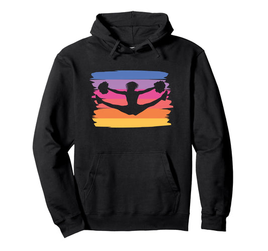 Cheerleader Cheer Mom Love Cheerleading Hoodie - Trendy Graphic Unisex - T-Shirt, Sweatshirt, Hoodie