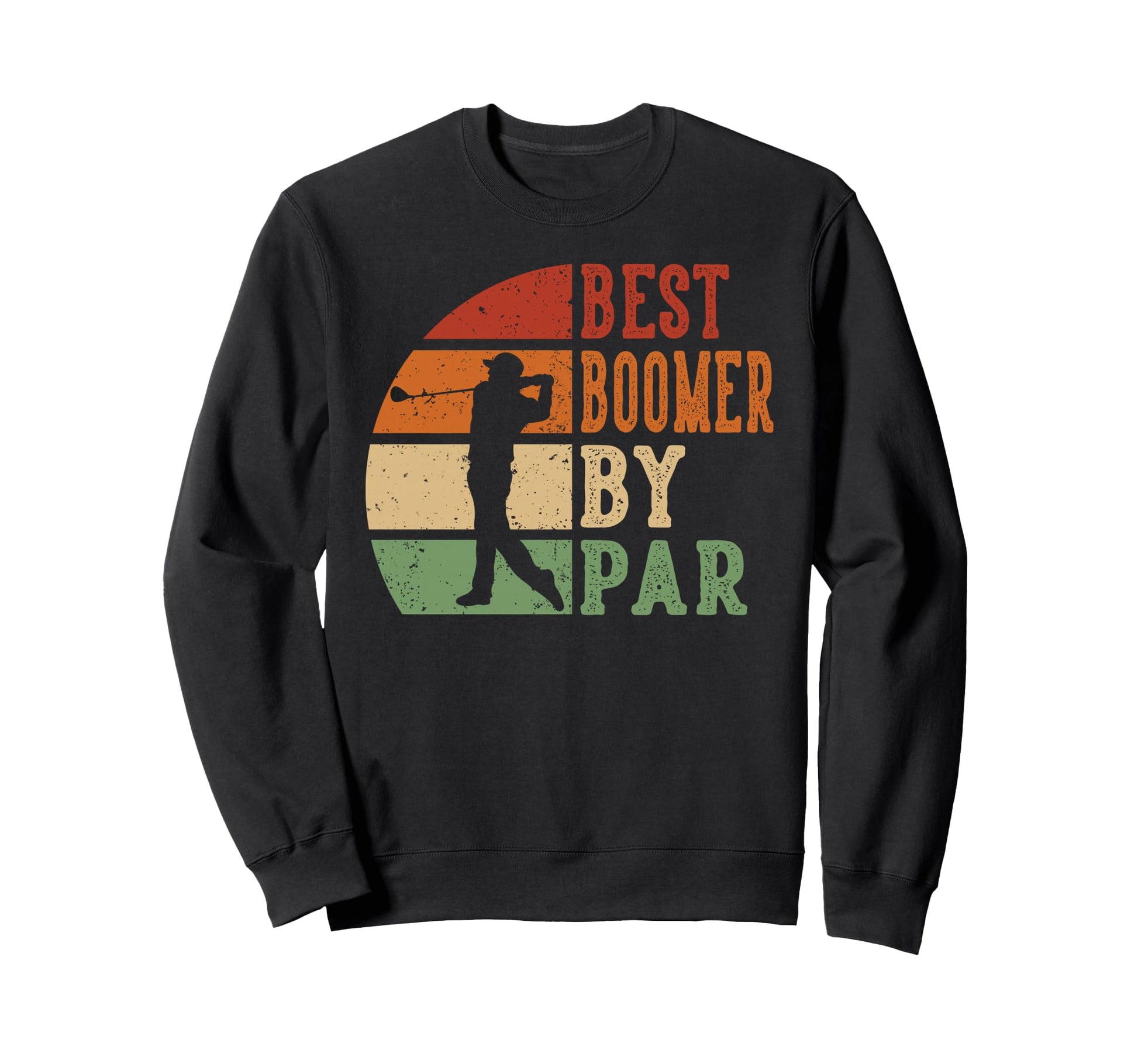 Best Boomer Par Heritage Golf Sweatshirt - Casual Everyday Wear for Adults - T-Shirt, Sweatshirt, Hoodie