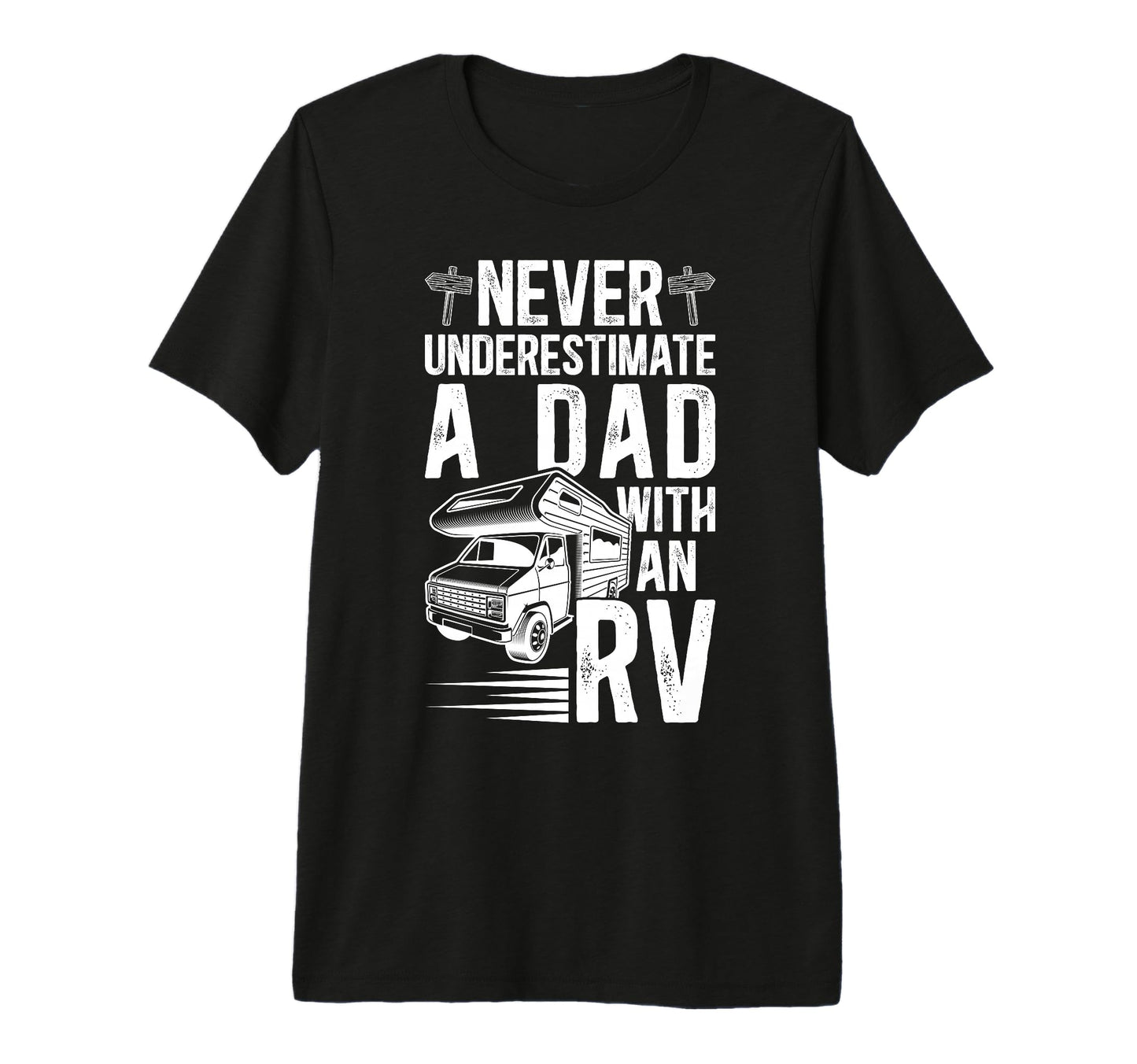 Mens Dad Rv Camping Dad Camper Dad T-Shirt - Aesthetic Graphic Men Women - T-Shirt, Sweatshirt, Hoodie
