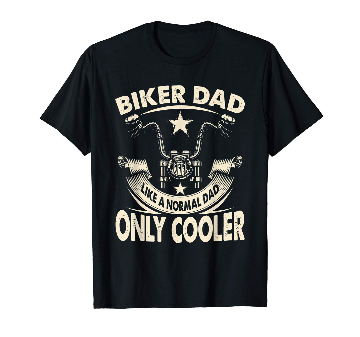 Biker Dad Motorcycle Fathers Day Gift T-Shirt - Unique Graphic Unisex - T-Shirt, Sweatshirt, Hoodie