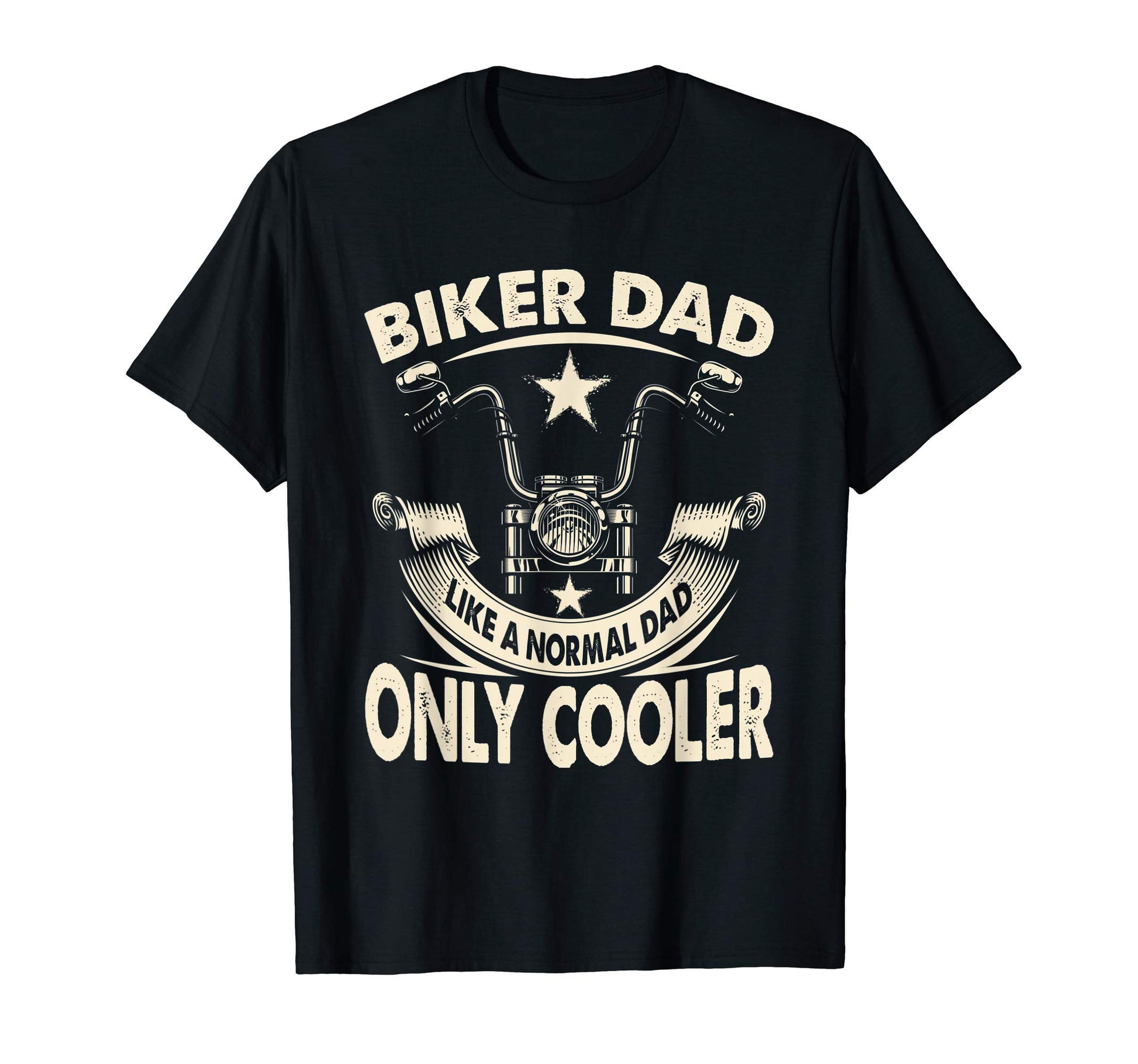 Biker Dad Motorcycle Fathers Day Gift T-Shirt - Unique Graphic Unisex - T-Shirt, Sweatshirt, Hoodie