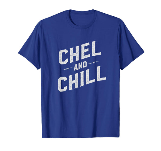 Chel And Chill Hockey Sports And Gaming T-Shirt - Unique Graphic Unisex - T-Shirt, Sweatshirt, Hoodie