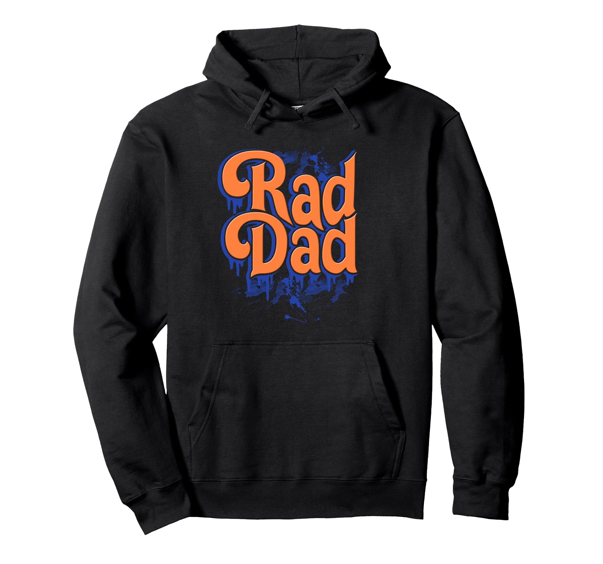 Rad Dad Rad Dad Fathers Day Hoodie - Minimalist Print Men Women - T-Shirt, Sweatshirt, Hoodie