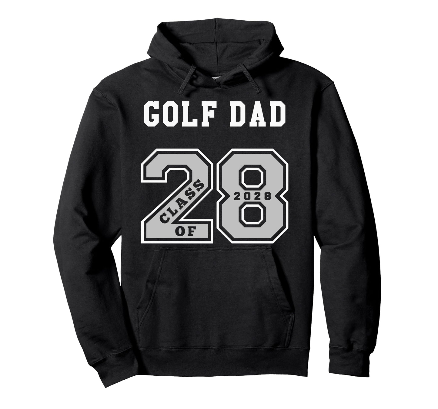 Golf Dad Class 2028 Golf Dad 28 Swag Hoodie - Custom Art Print Unisex - T-Shirt, Sweatshirt, Hoodie