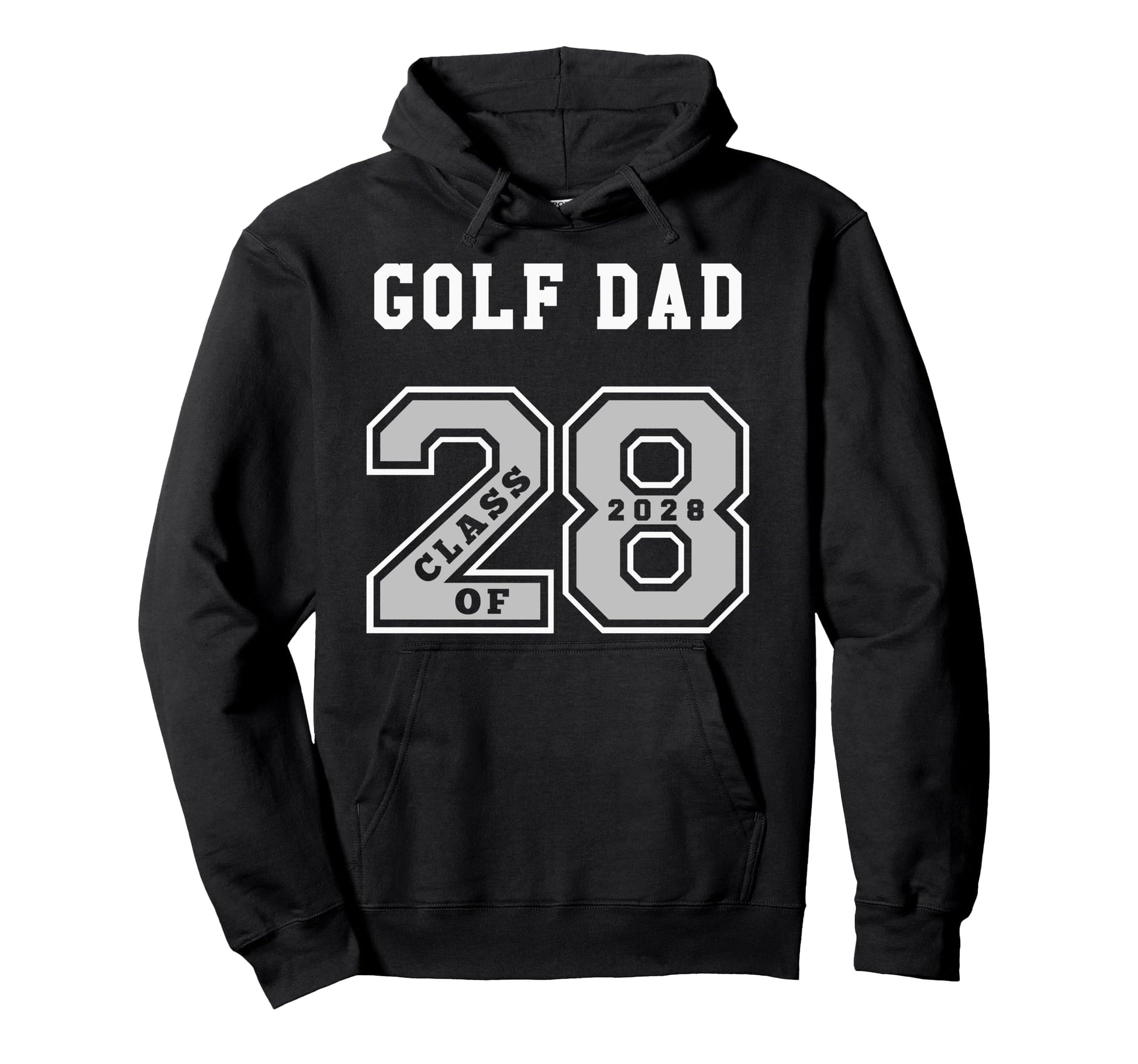 Golf Dad Class 2028 Golf Dad 28 Swag Hoodie - Custom Art Print Unisex - T-Shirt, Sweatshirt, Hoodie