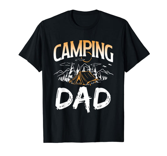 Camping Dad Camper Campsite Lover Camp T-Shirt - Unique Graphic for Adults - T-Shirt, Sweatshirt, Hoodie