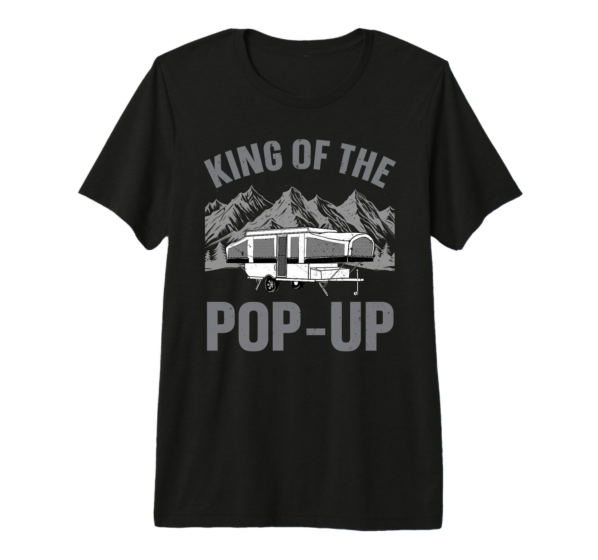 Funny Pop Up Camper Art Dad Pop Up T-Shirt - Custom Art Print Men Women - T-Shirt, Sweatshirt, Hoodie