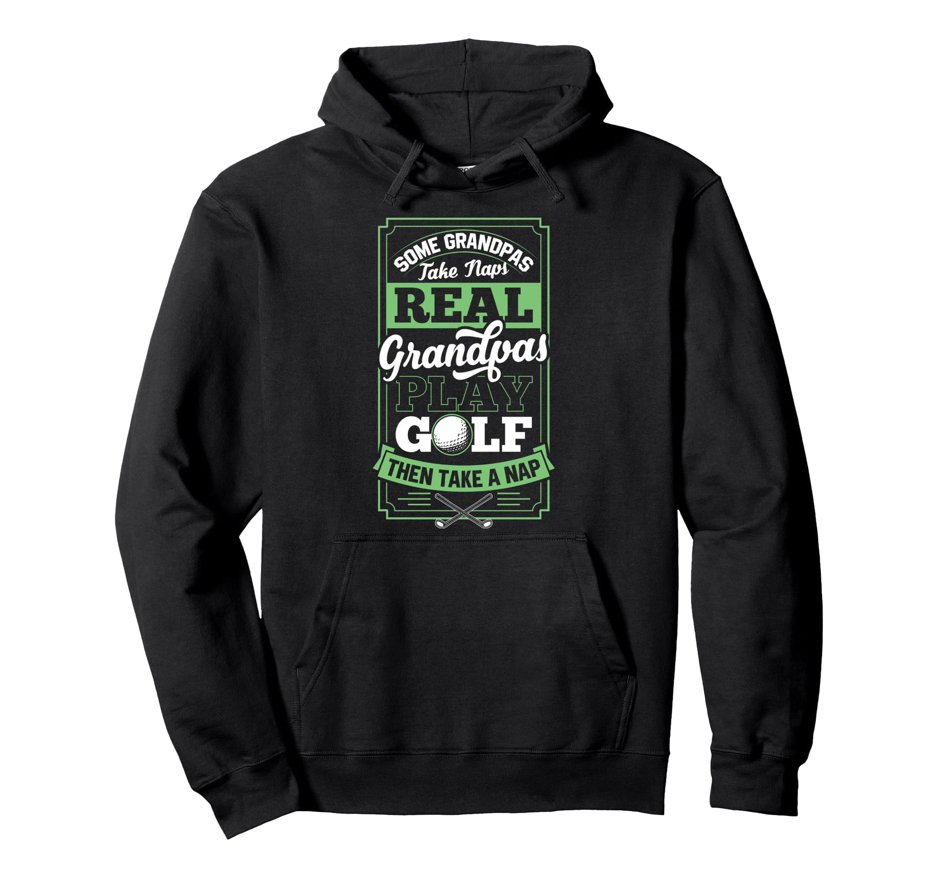 Some Grandpas Take Naps Real Grandpas Hoodie - Minimalist Print Unisex - T-Shirt, Sweatshirt, Hoodie