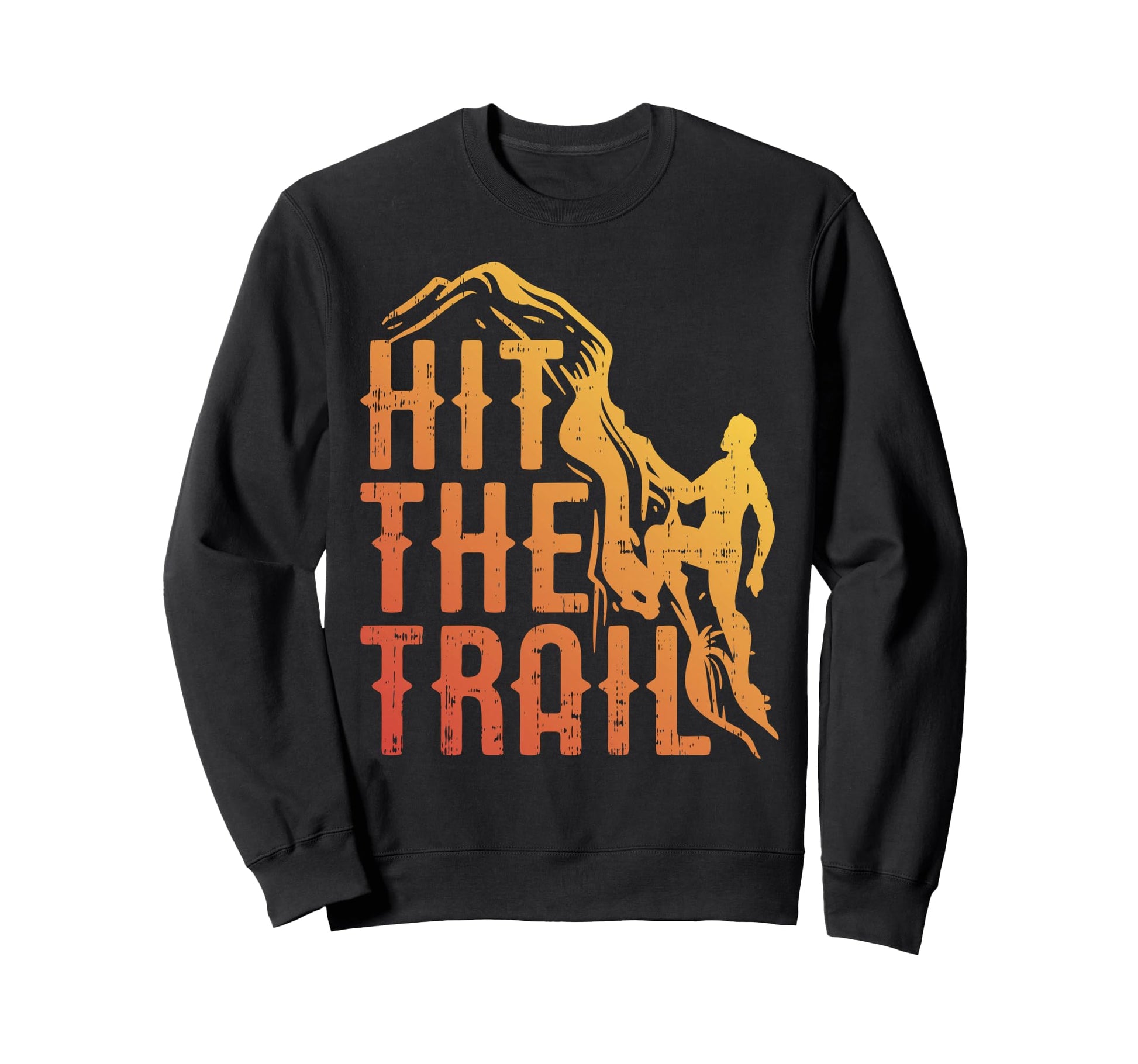 Hit Trail Funny Summer Vacation Sweatshirt - Casual Everyday Wear Unisex - T-Shirt, Sweatshirt, Hoodie