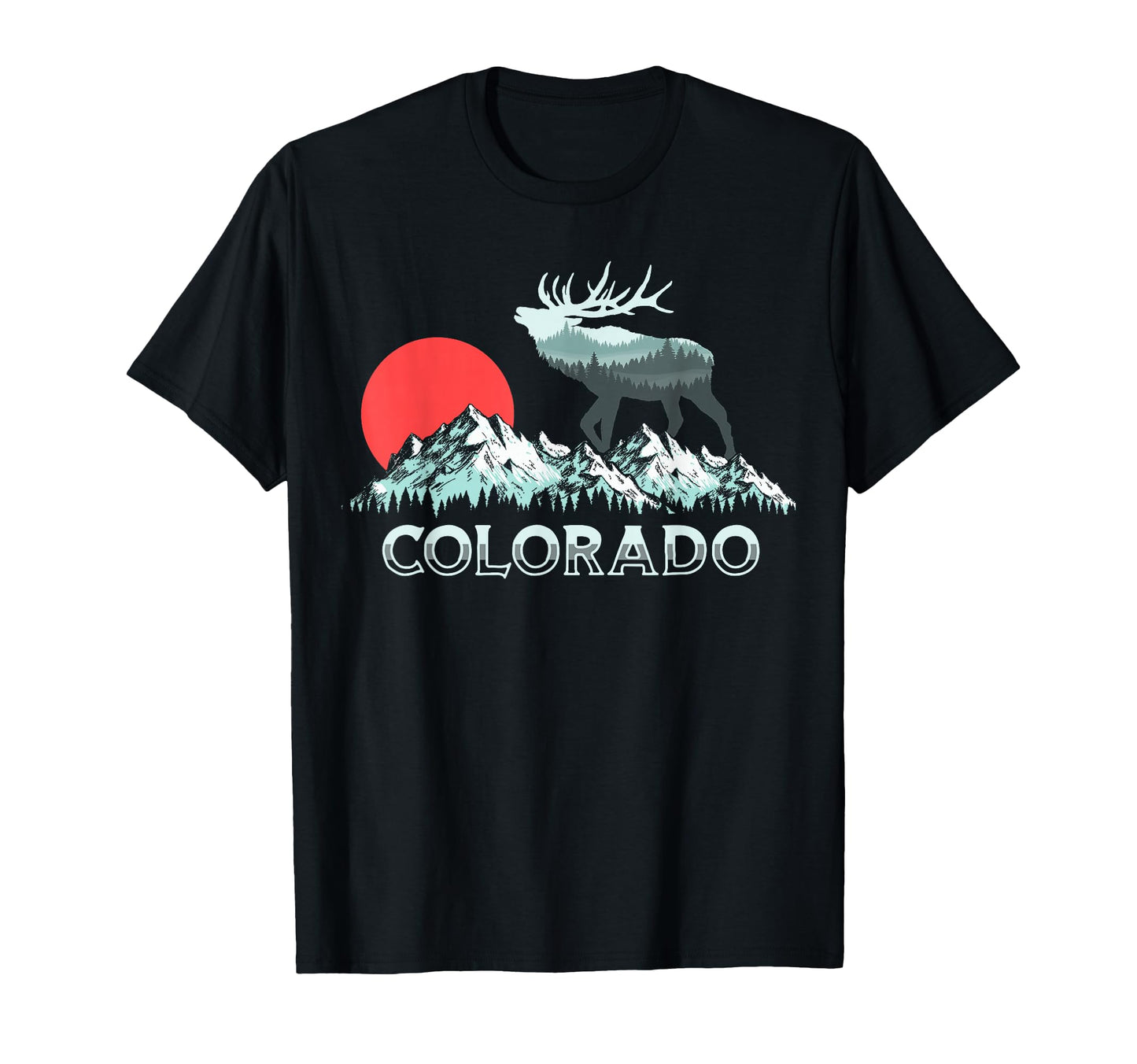 Colorado Elk Hunter Conservation T-Shirt - Fun Novelty Design Men Women - T-Shirt, Sweatshirt, Hoodie