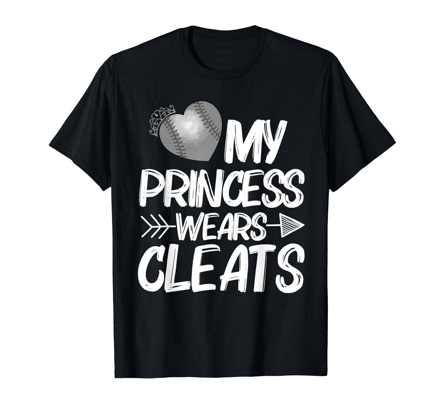 Funny My Princess Wears Cleats Gift T-Shirt - Streetwear Style Men Women - T-Shirt, Sweatshirt, Hoodie