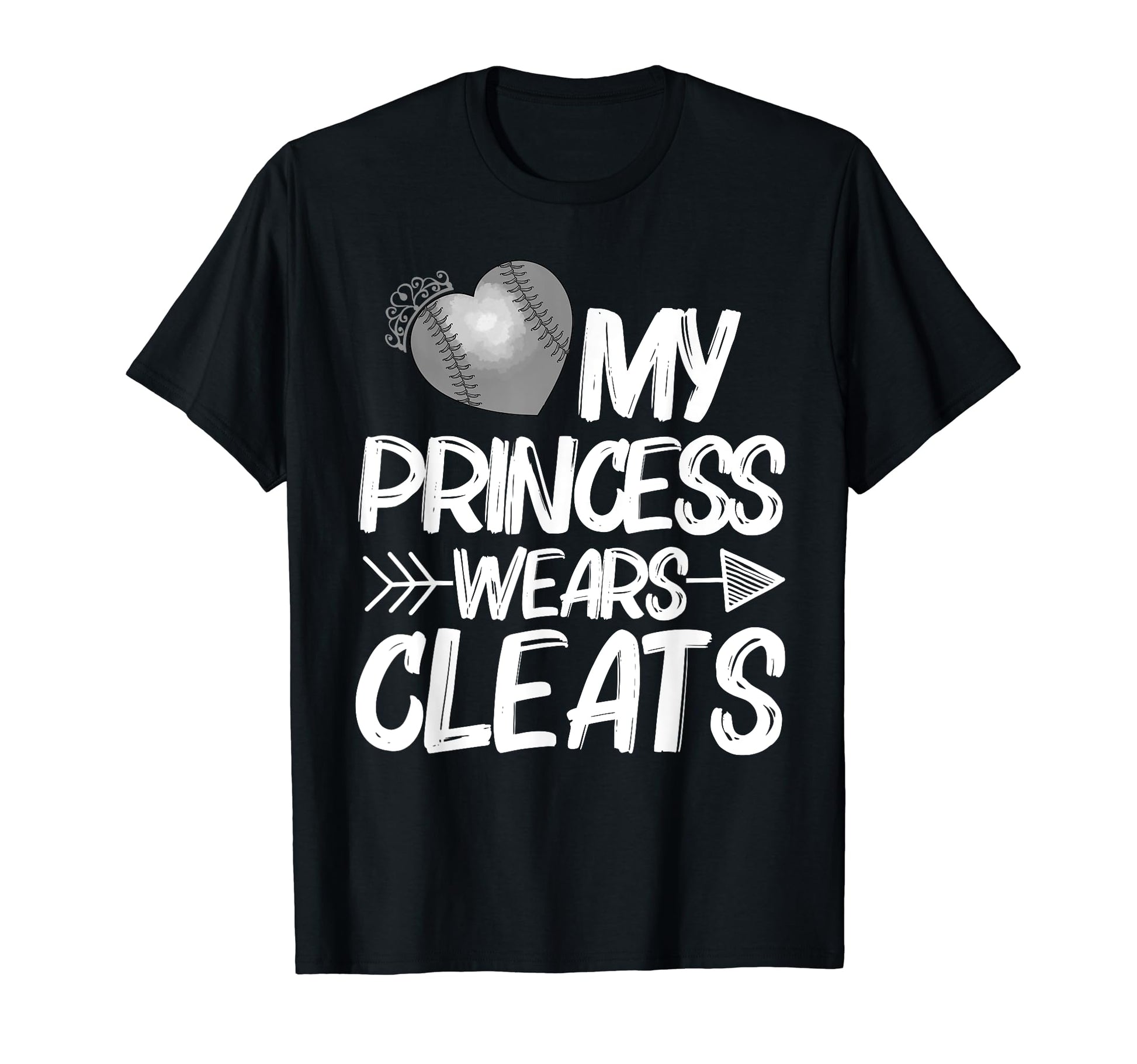 Funny My Princess Wears Cleats Gift T-Shirt - Streetwear Style Men Women - T-Shirt, Sweatshirt, Hoodie