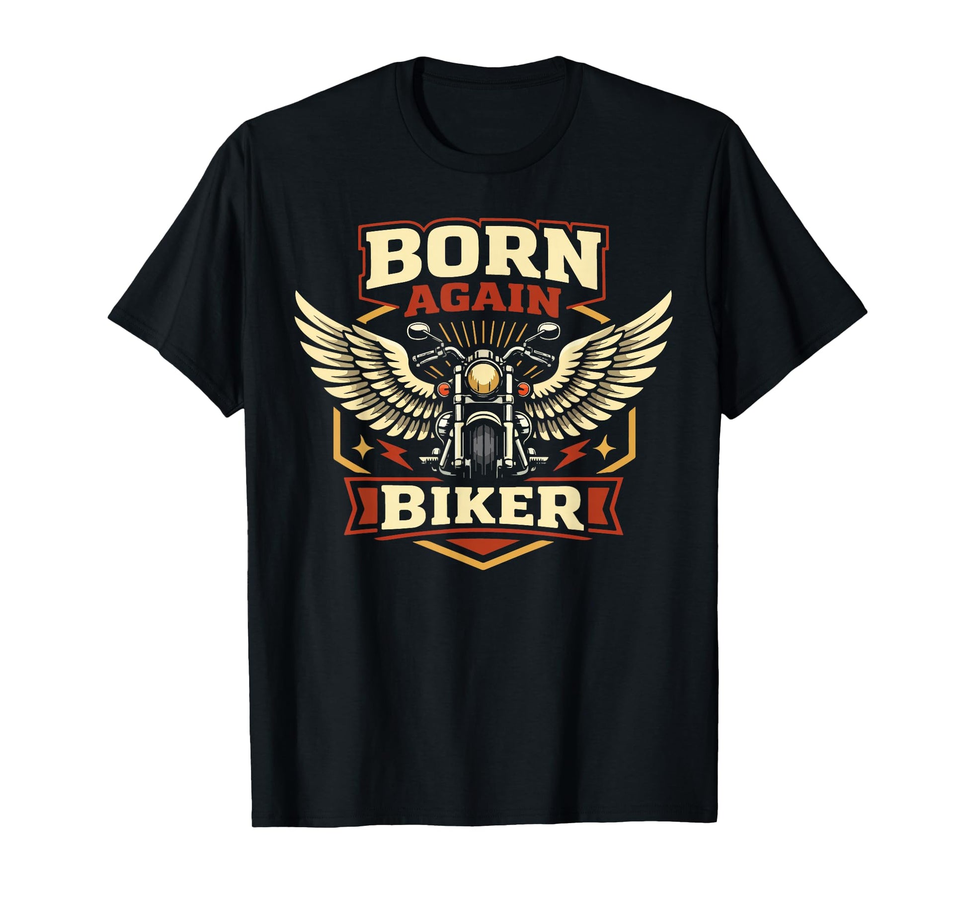 Motorcycle Biker Born Again Biker T-Shirt - Streetwear Style Unisex - T-Shirt, Sweatshirt, Hoodie