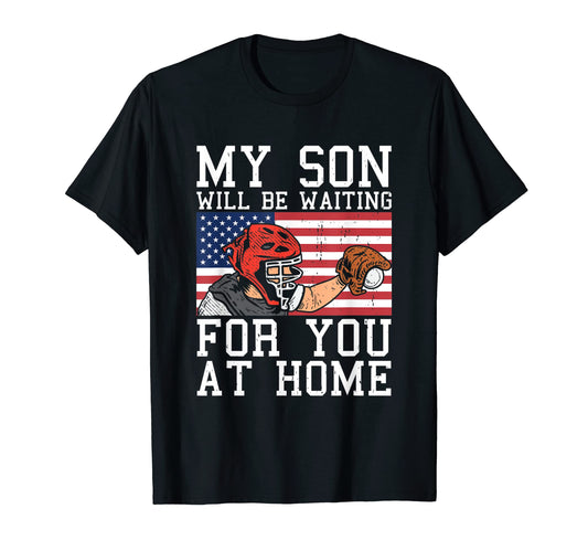 Baseball Catcher Dad Mom Fathers T-Shirt - Novelty Apparel for Adults - T-Shirt, Sweatshirt, Hoodie