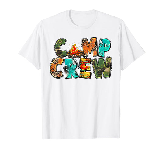 Camp Crew Matching Family Camper Group T-Shirt - Graphic Print Men Women - T-Shirt, Sweatshirt, Hoodie